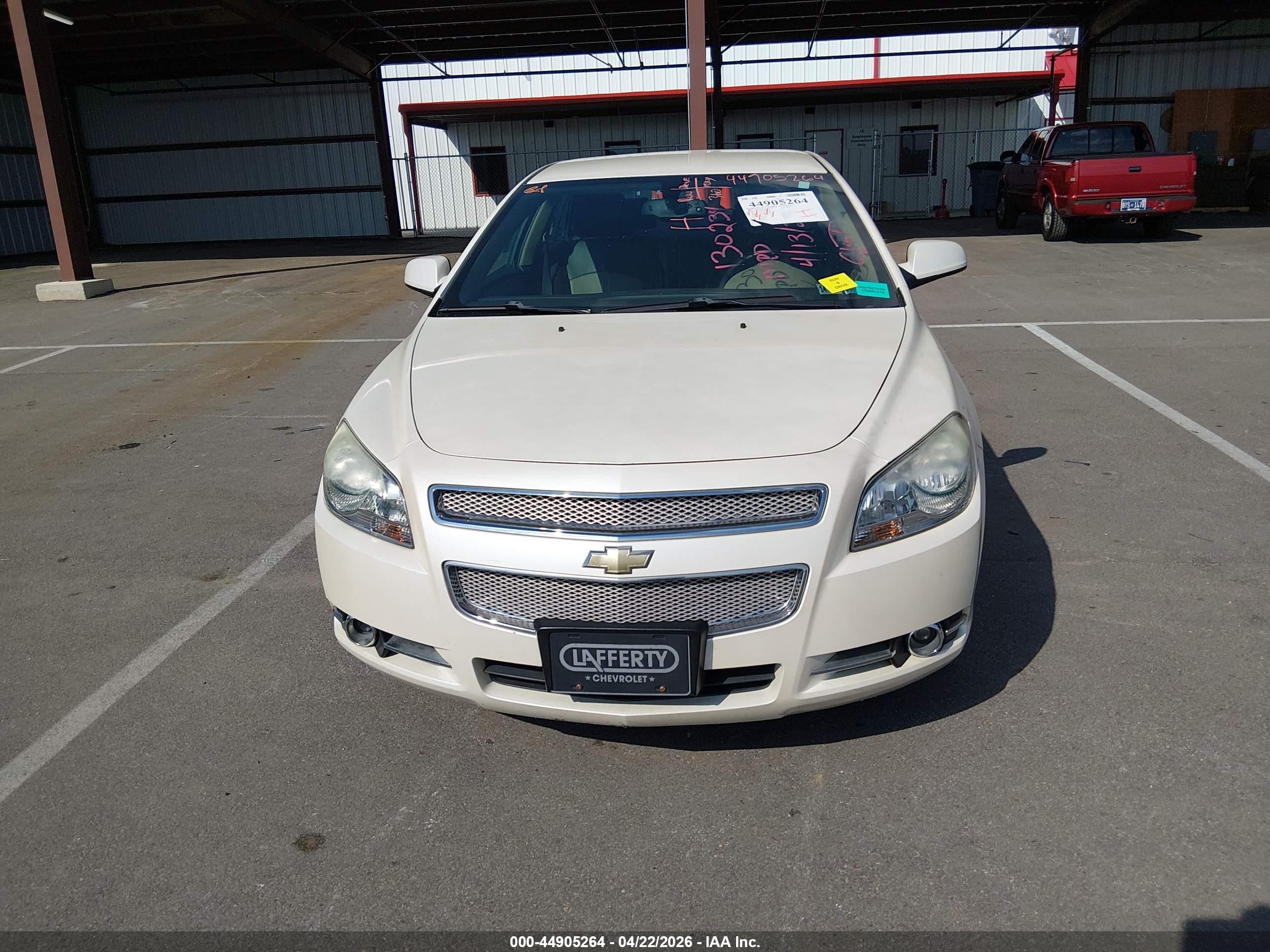 2010 Chevrolet Malibu Ltz Cream vin: 1G1ZE5EB0A4130234