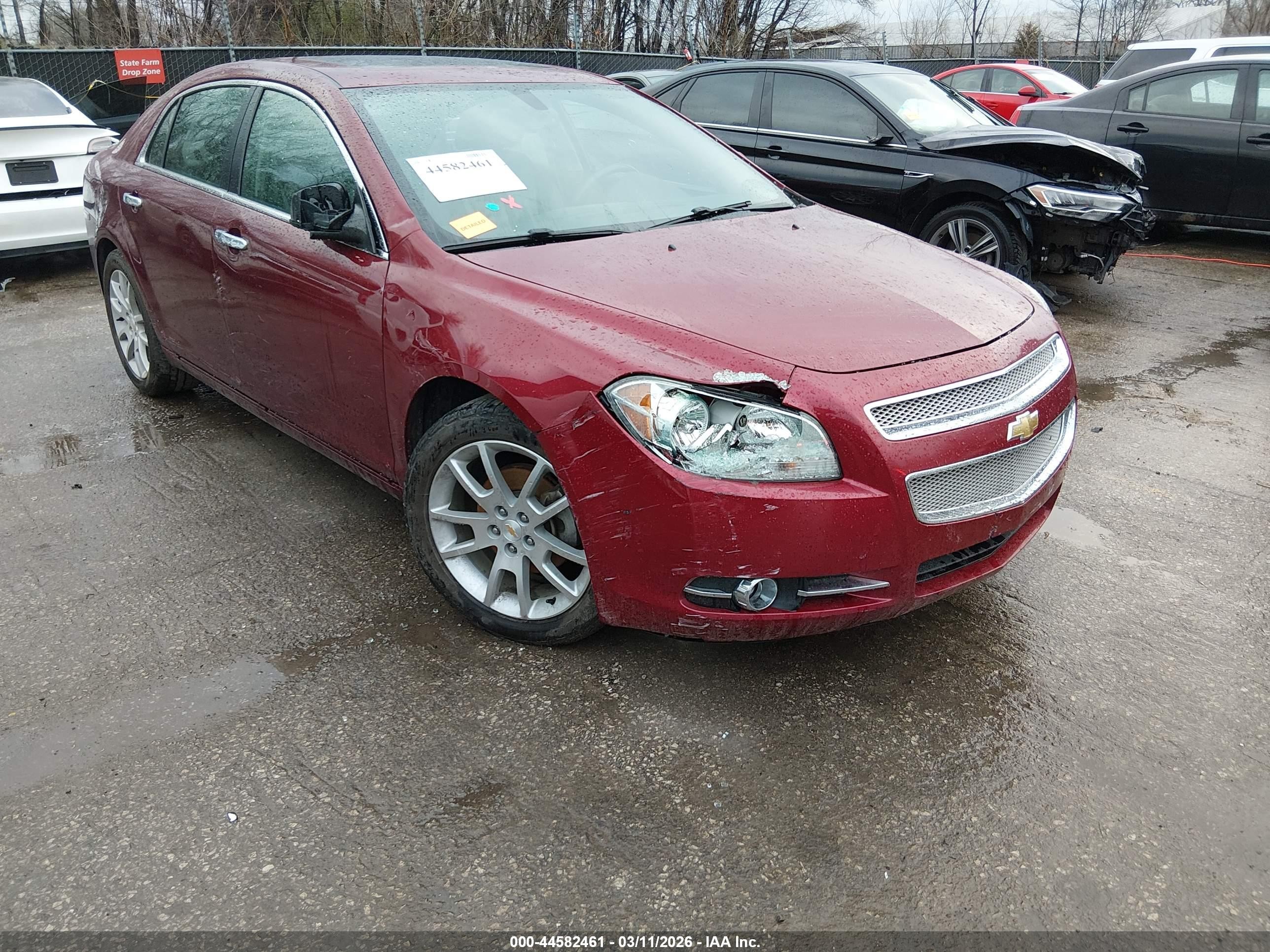 2010 Chevrolet Malibu Ltz Бордовый vin: 1G1ZE5EB0AF270997