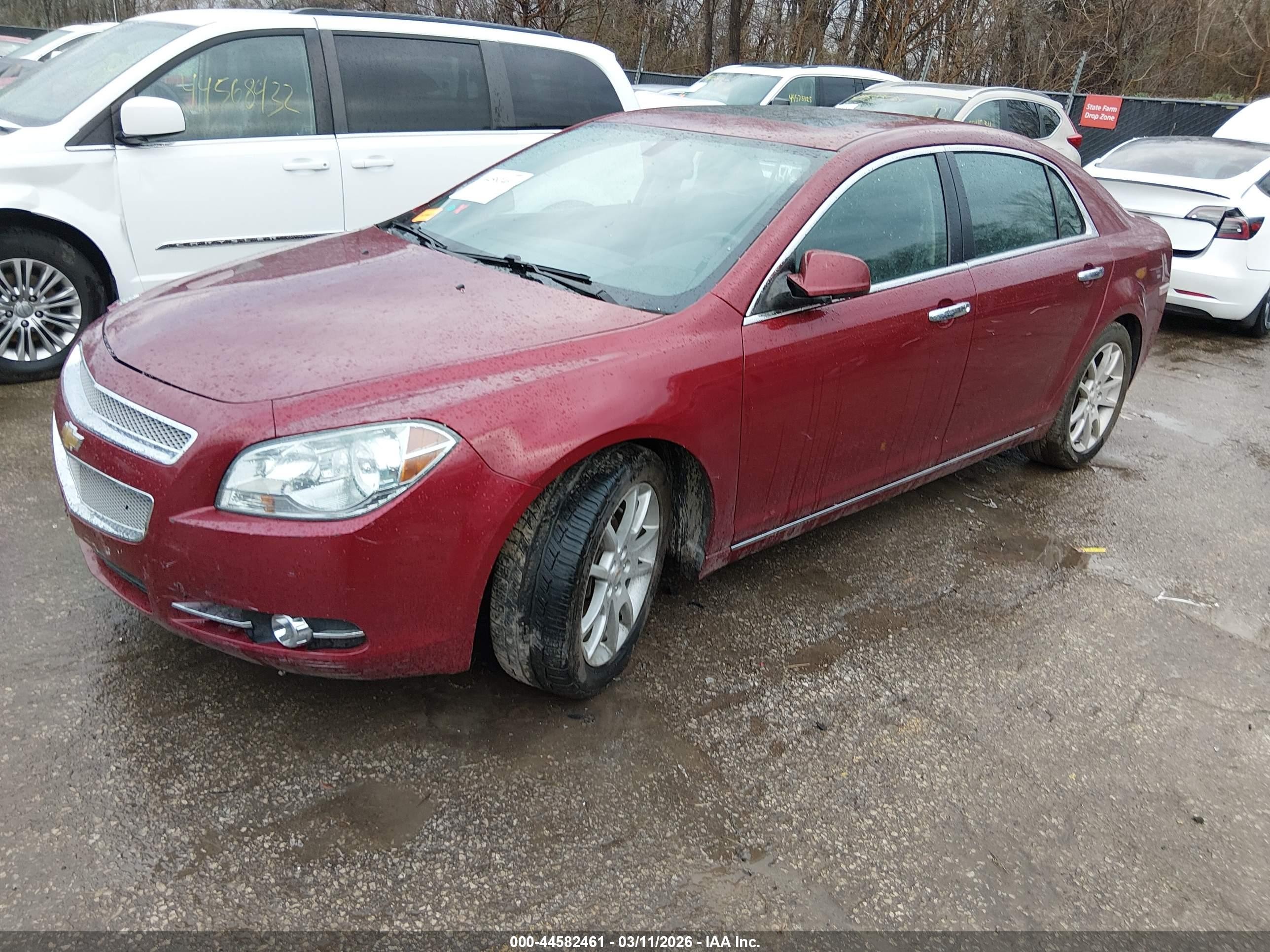 2010 Chevrolet Malibu Ltz Бордовый vin: 1G1ZE5EB0AF270997