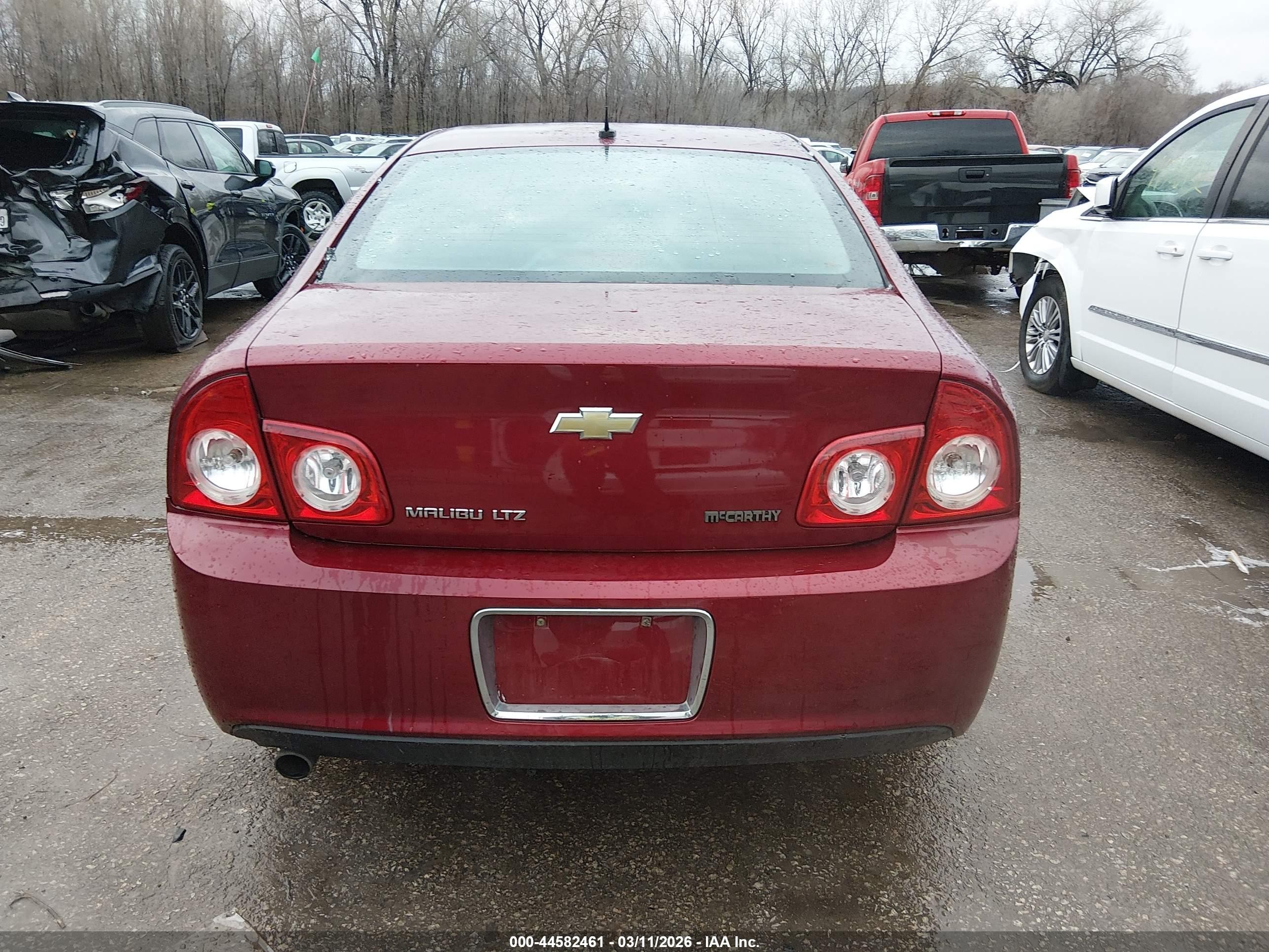 2010 Chevrolet Malibu Ltz Бордовый vin: 1G1ZE5EB0AF270997