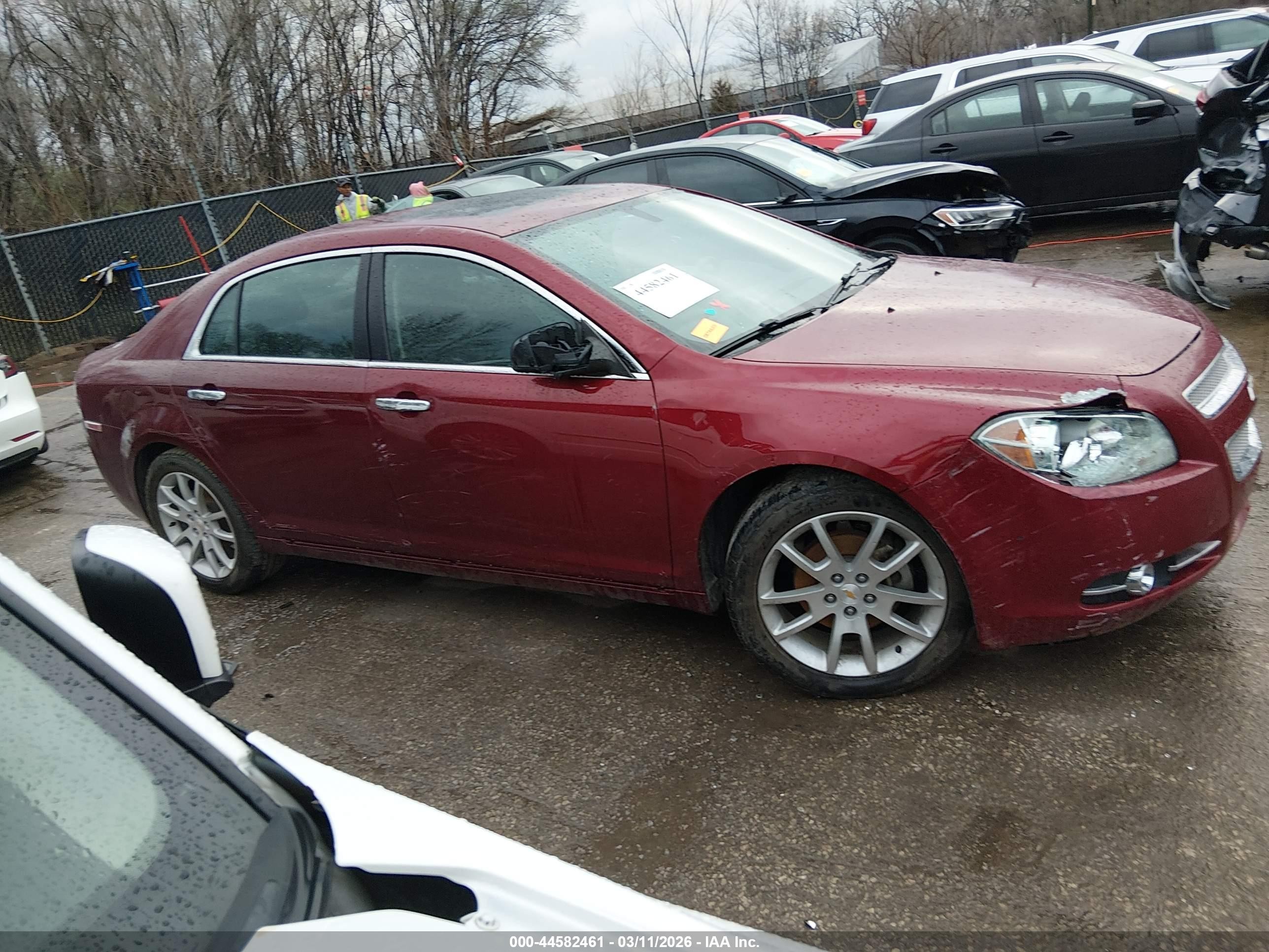 2010 Chevrolet Malibu Ltz Бордовый vin: 1G1ZE5EB0AF270997