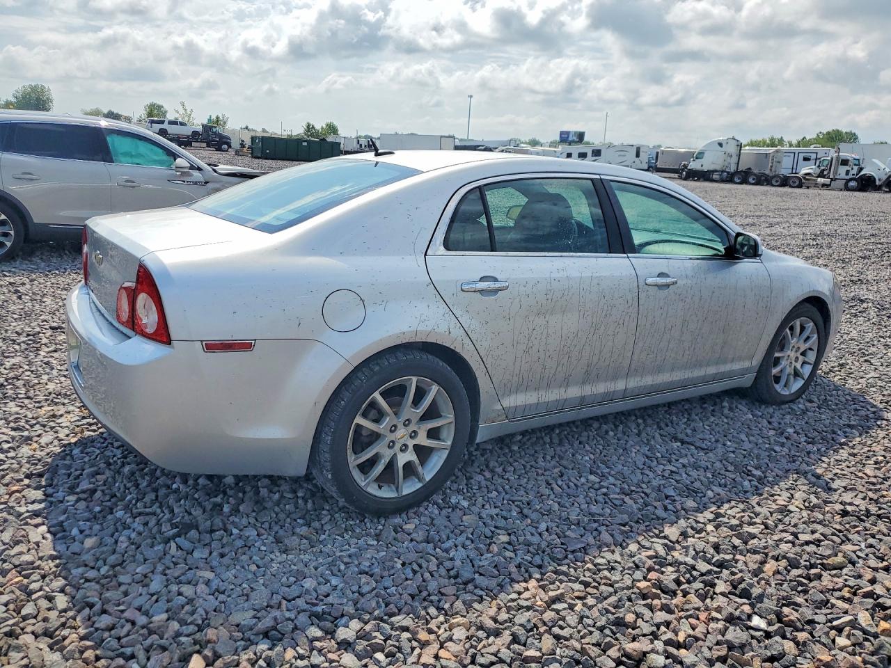 2010 Chevrolet Malibu Ltz Silver vin: 1G1ZE5EB1AF235322