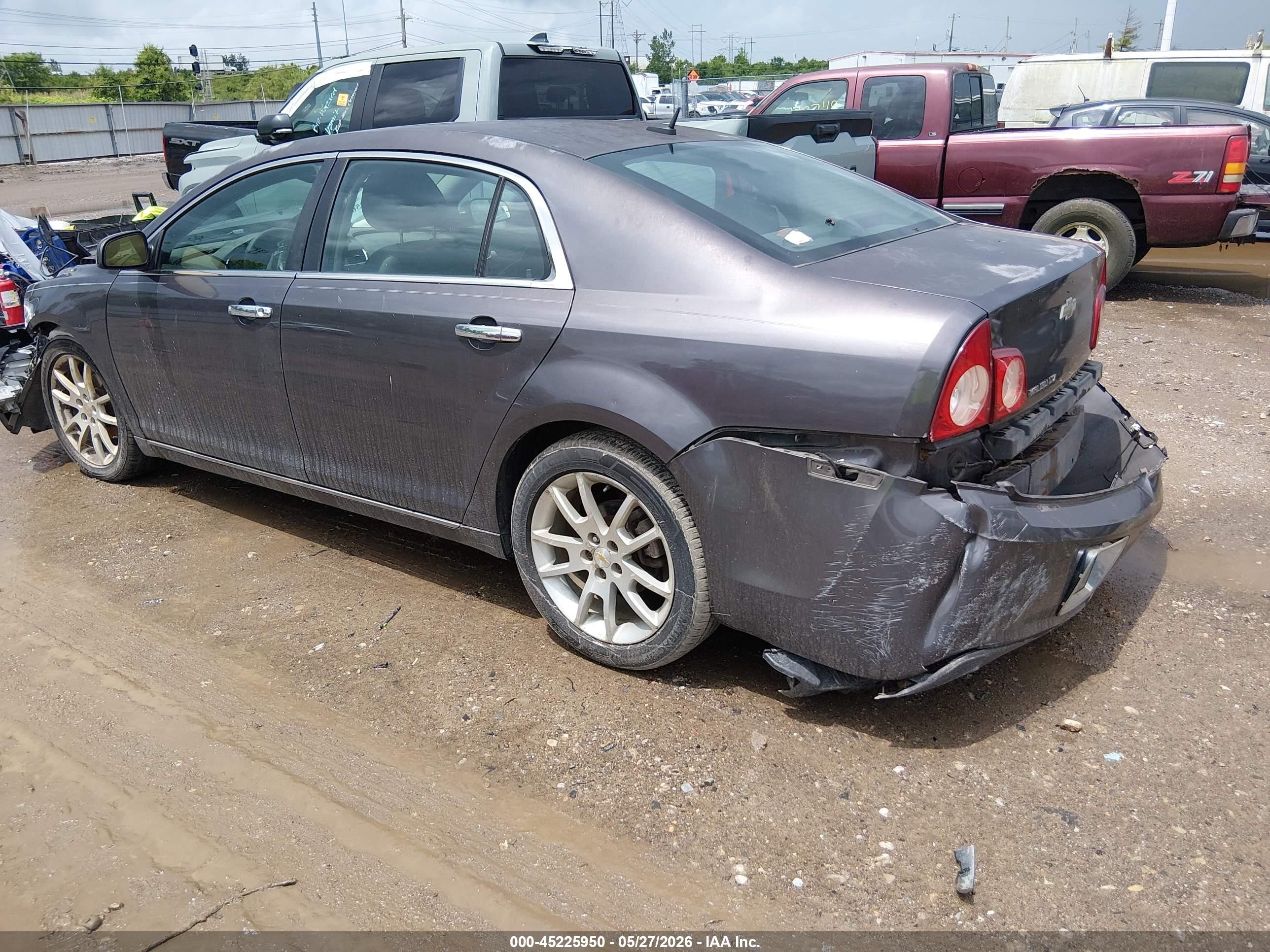 2010 Chevrolet Malibu Ltz Gray vin: 1G1ZE5EB2A4136326
