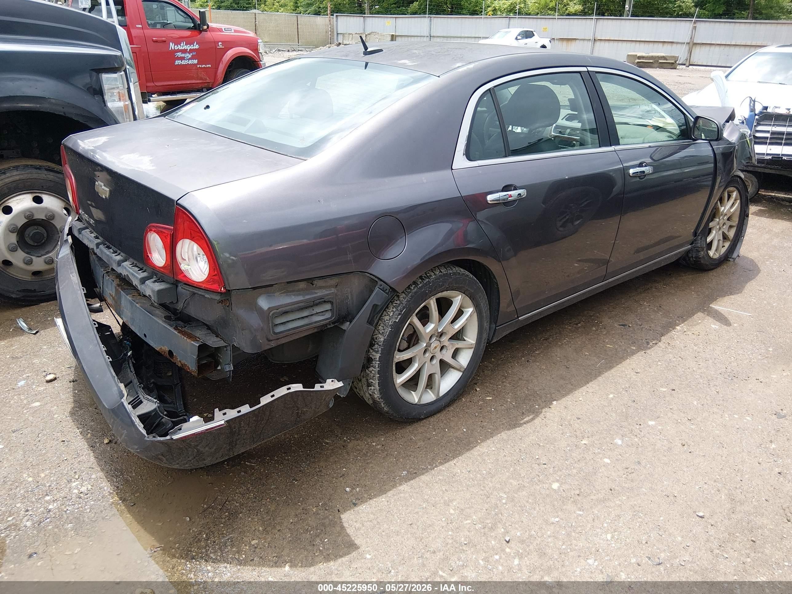2010 Chevrolet Malibu Ltz Gray vin: 1G1ZE5EB2A4136326