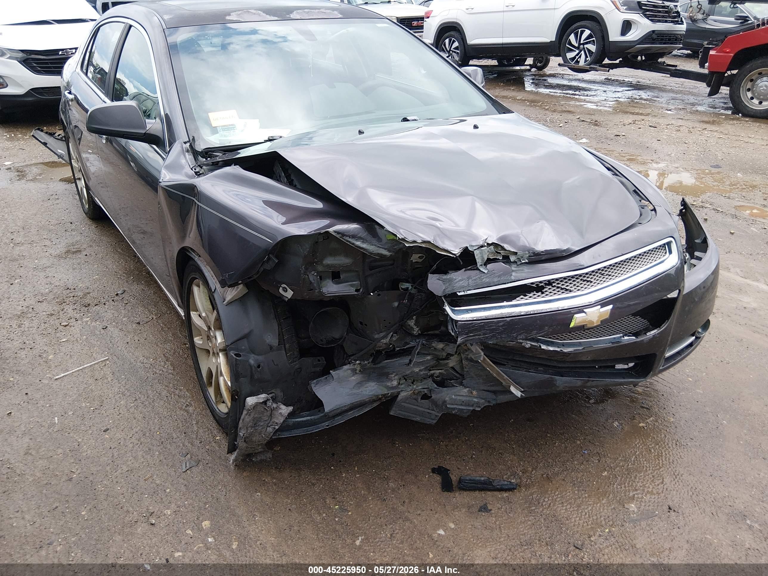 2010 Chevrolet Malibu Ltz Gray vin: 1G1ZE5EB2A4136326