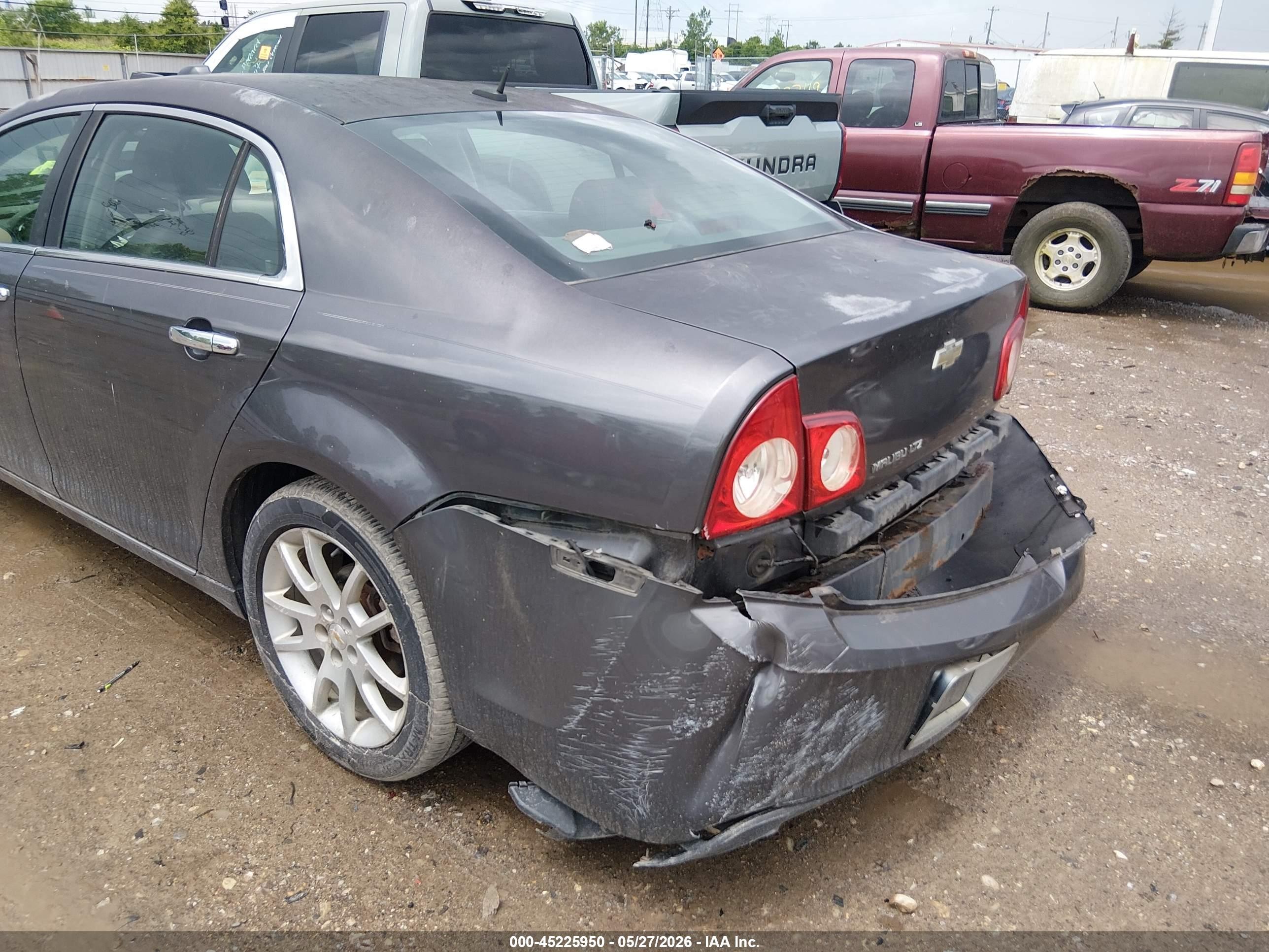 2010 Chevrolet Malibu Ltz Gray vin: 1G1ZE5EB2A4136326