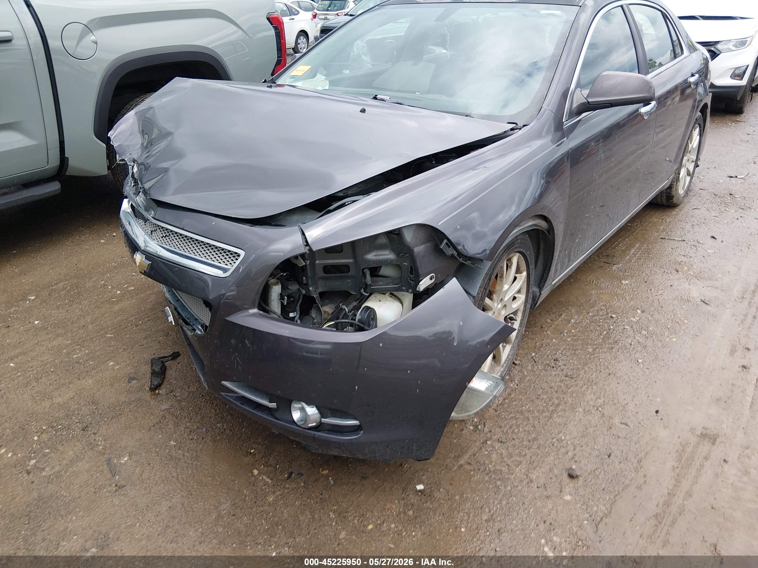 2010 Chevrolet Malibu Ltz Gray vin: 1G1ZE5EB2A4136326