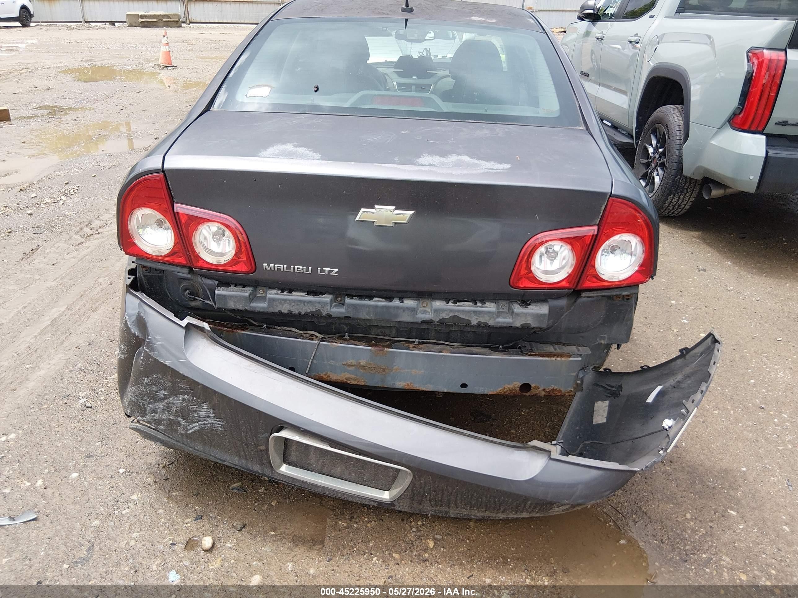 2010 Chevrolet Malibu Ltz Gray vin: 1G1ZE5EB2A4136326