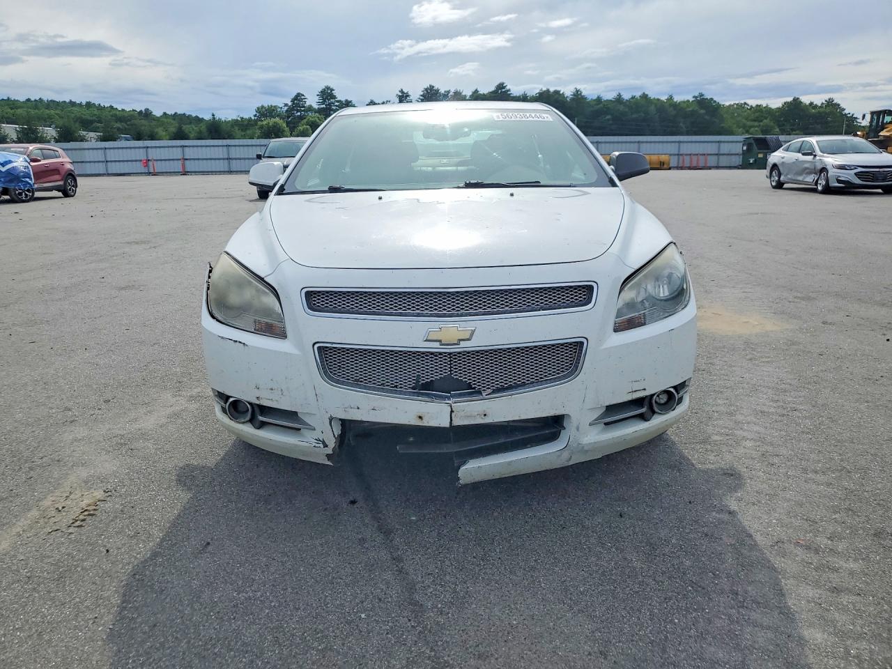 2010 Chevrolet Malibu Ltz White vin: 1G1ZE5EB2AF289468