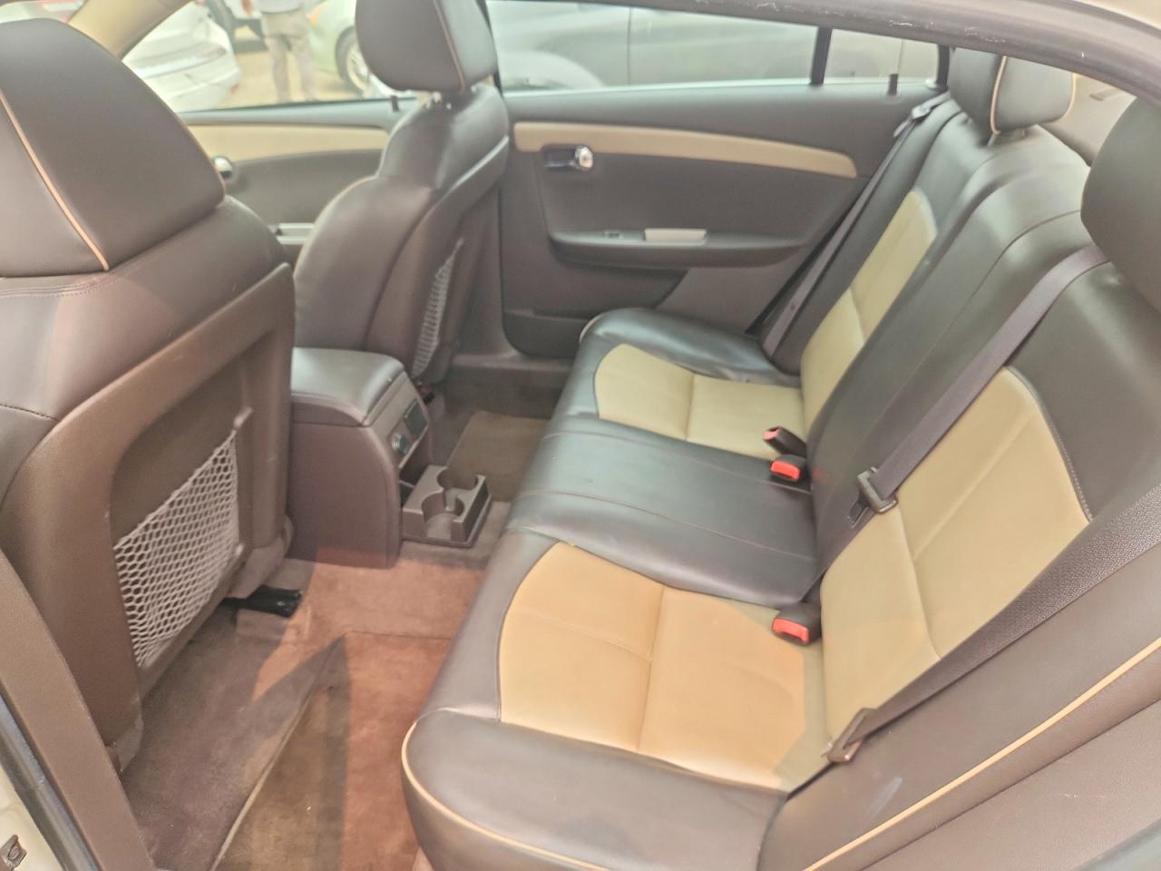 2010 Chevrolet Malibu Ltz White vin: 1G1ZE5EB2AF300033
