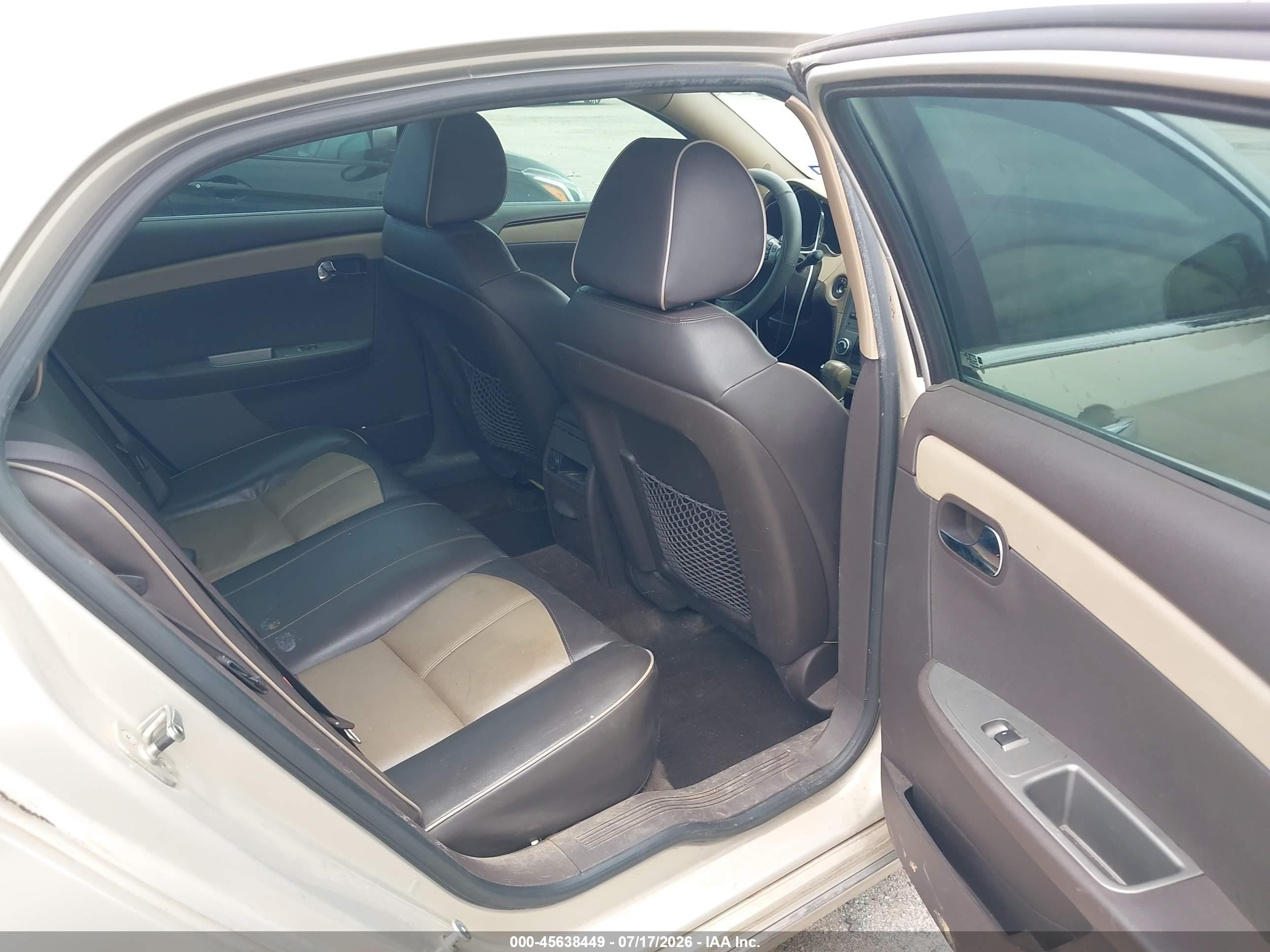 2010 Chevrolet Malibu Ltz Champagne vin: 1G1ZE5EB3AF148943