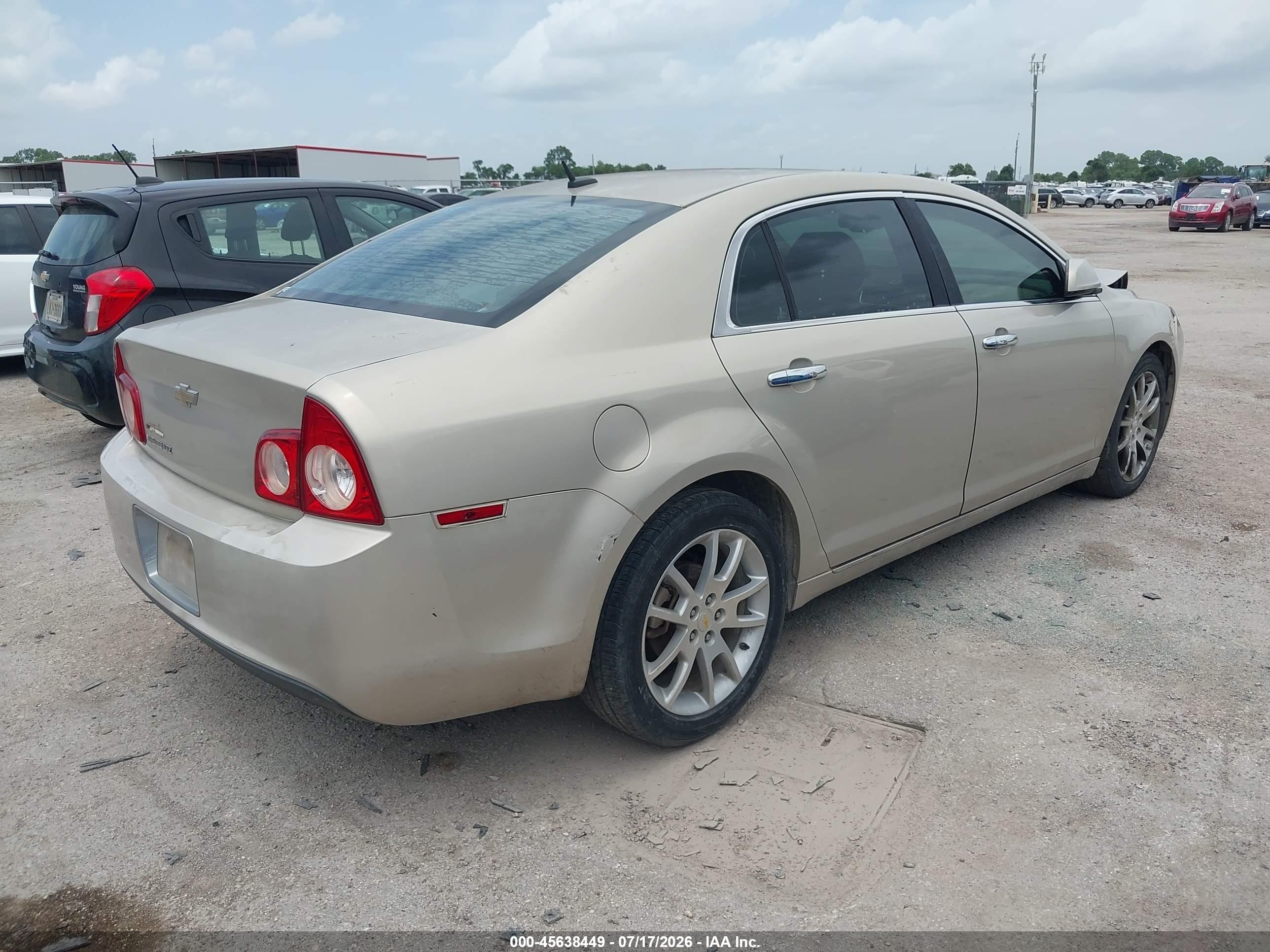 2010 Chevrolet Malibu Ltz Champagne vin: 1G1ZE5EB3AF148943