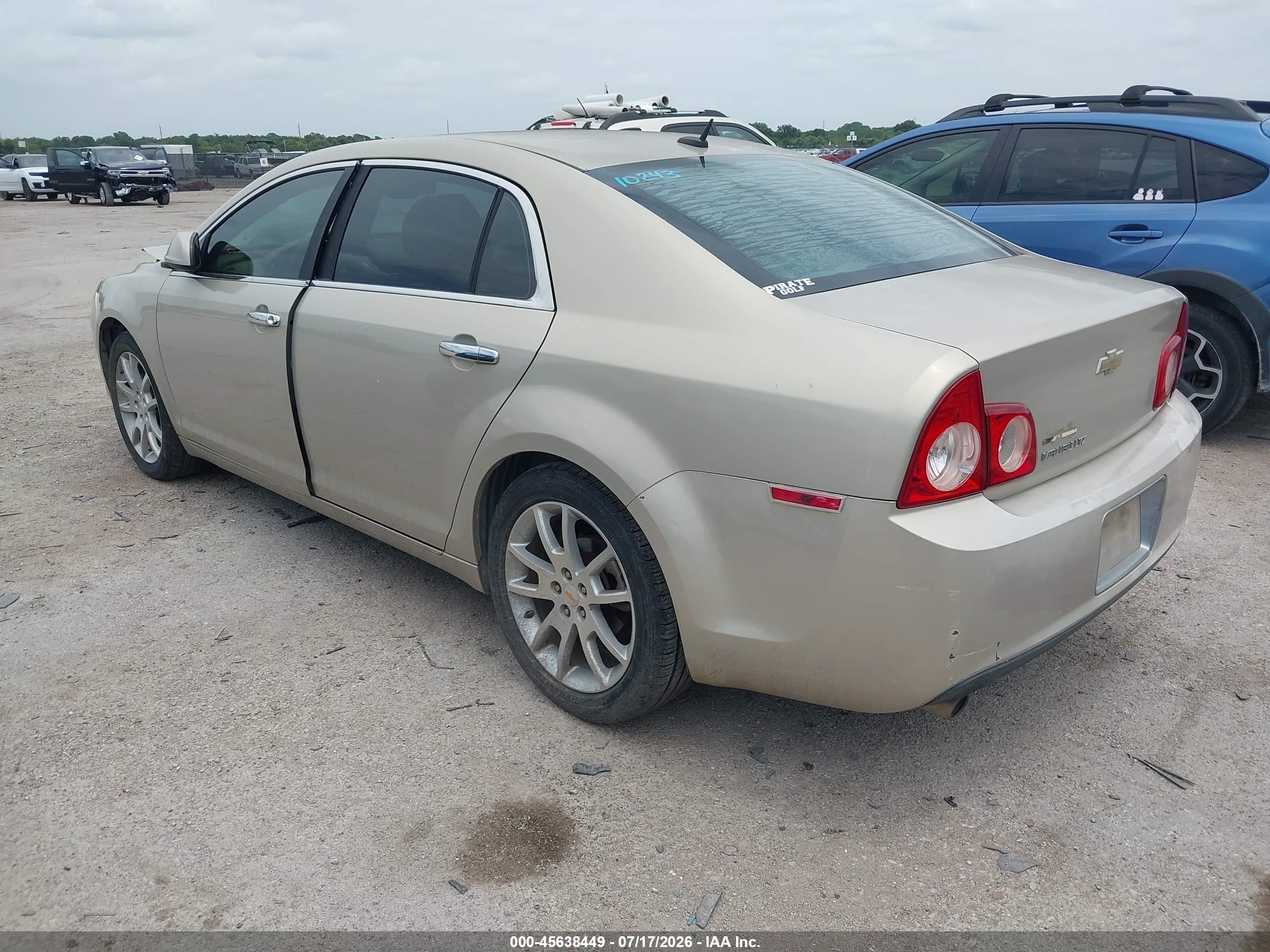 2010 Chevrolet Malibu Ltz Champagne vin: 1G1ZE5EB3AF148943