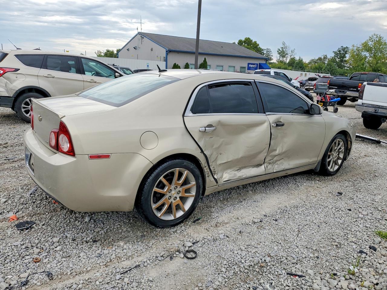 2010 Chevrolet Malibu Ltz Beige vin: 1G1ZE5EB6AF259471