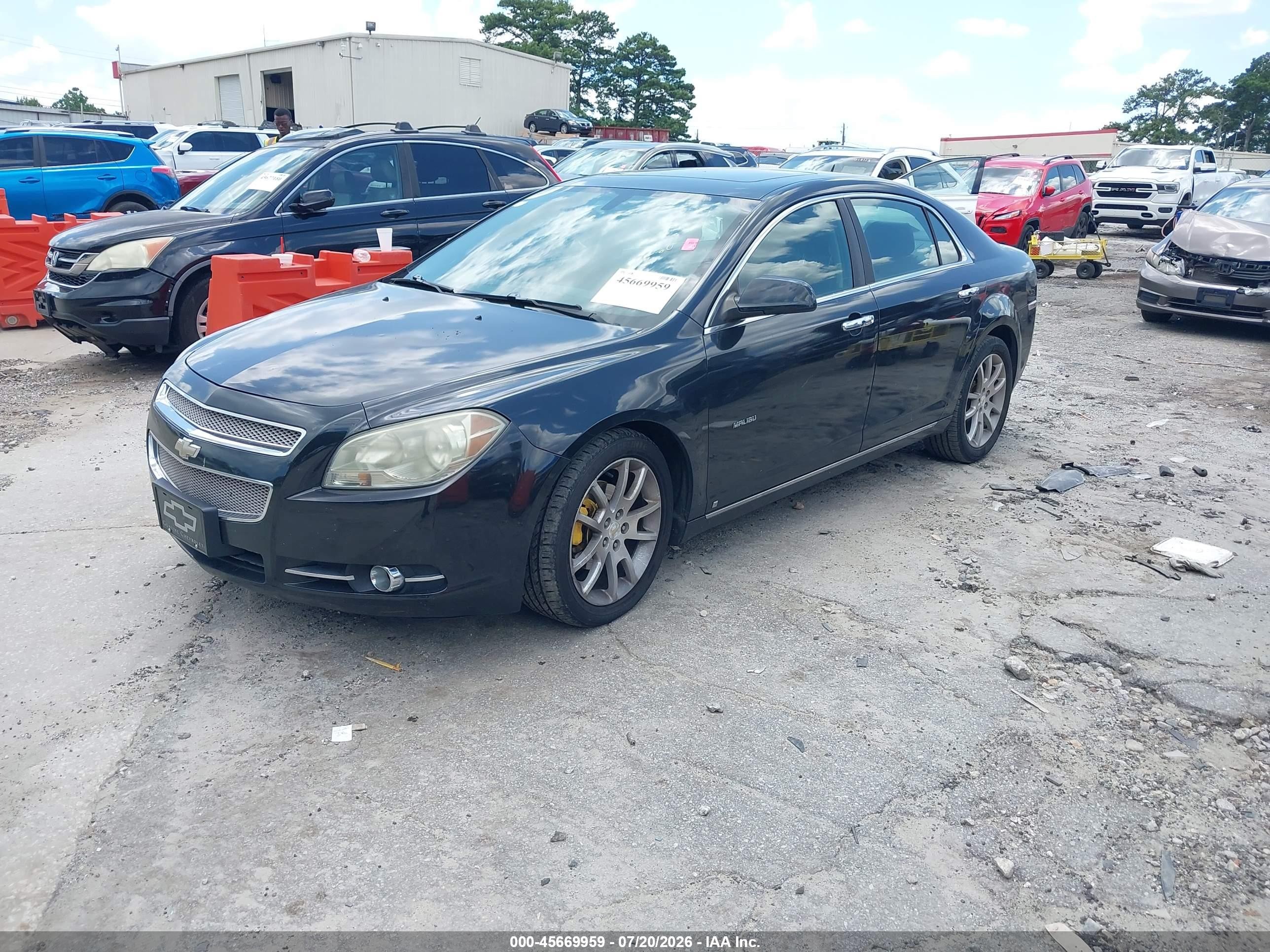 2010 Chevrolet Malibu Ltz Black vin: 1G1ZE5EB7A4124219