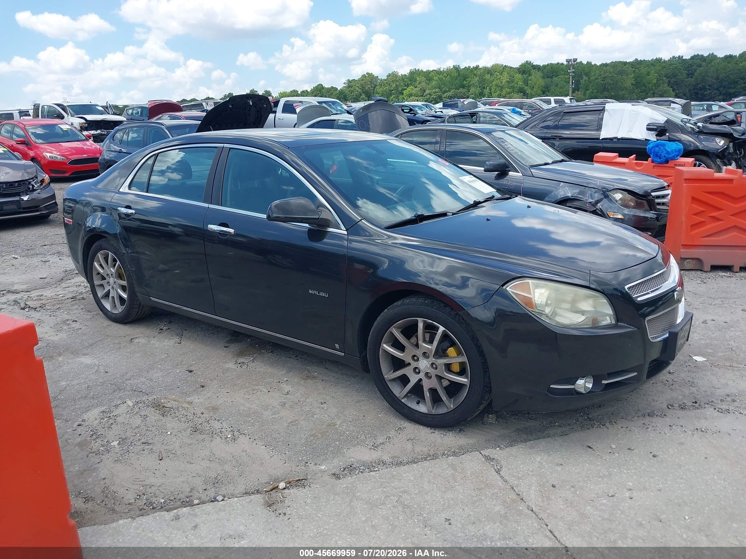 2010 Chevrolet Malibu Ltz Черный vin: 1G1ZE5EB7A4124219