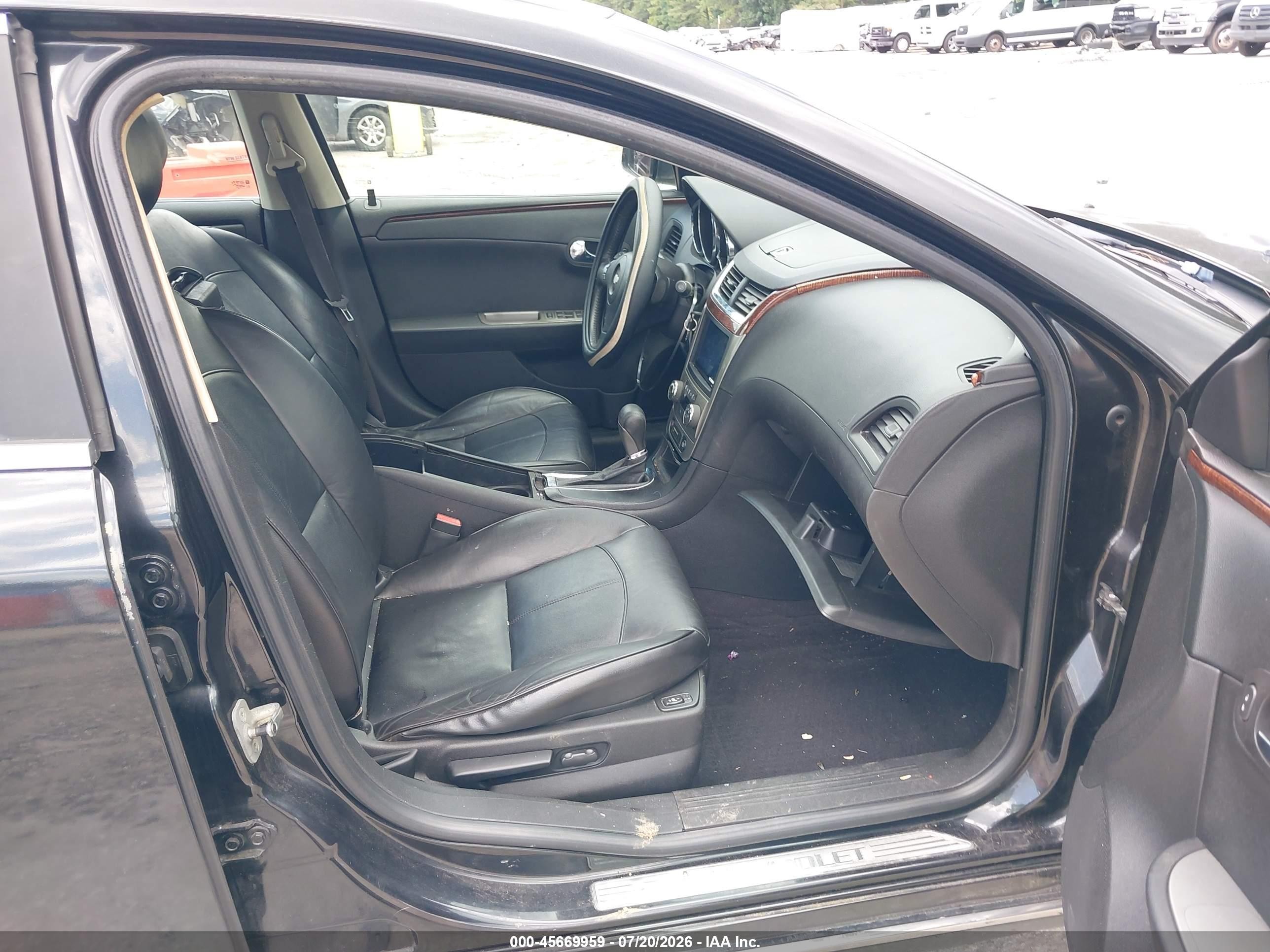2010 Chevrolet Malibu Ltz Black vin: 1G1ZE5EB7A4124219