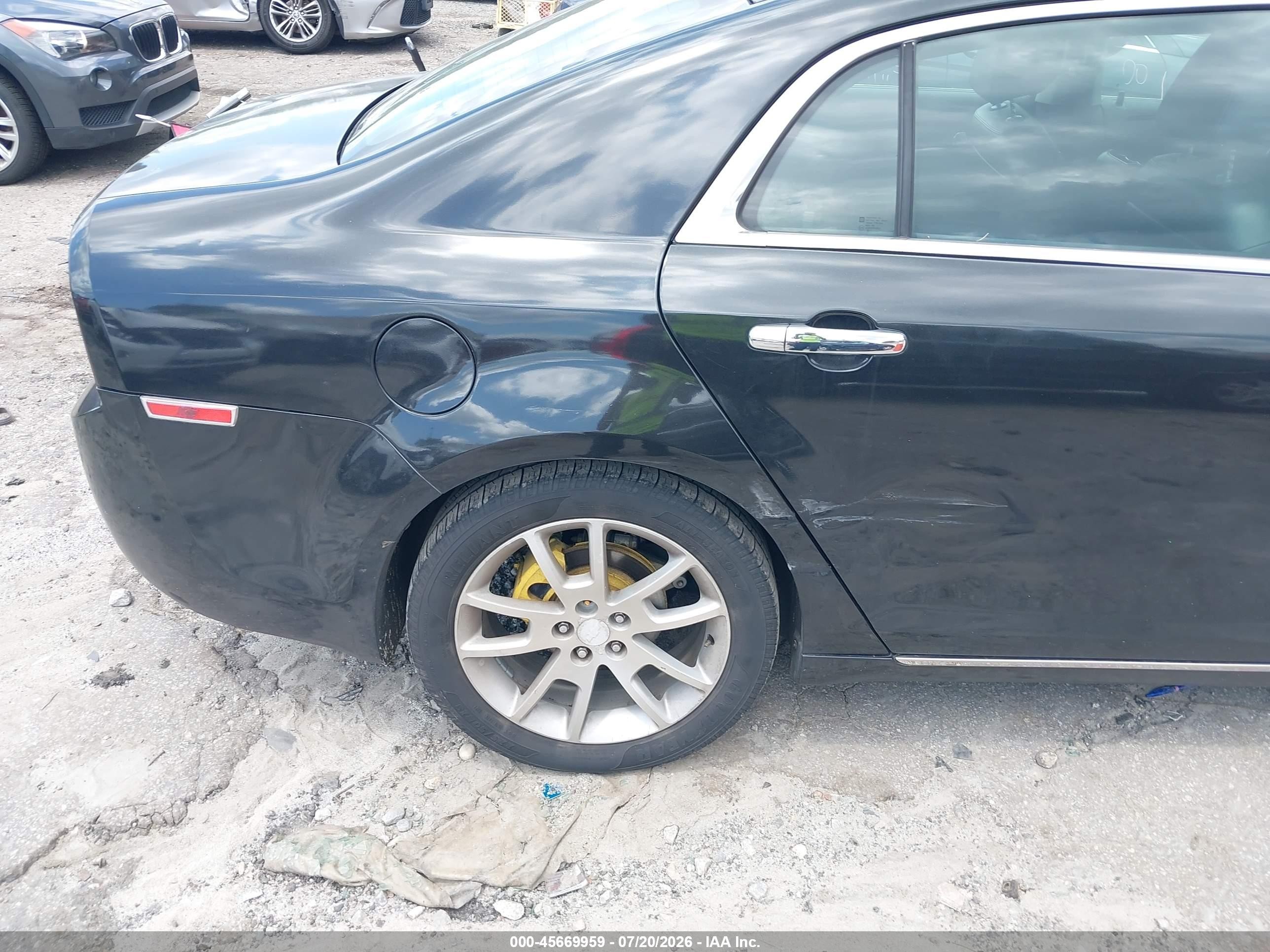 2010 Chevrolet Malibu Ltz Black vin: 1G1ZE5EB7A4124219