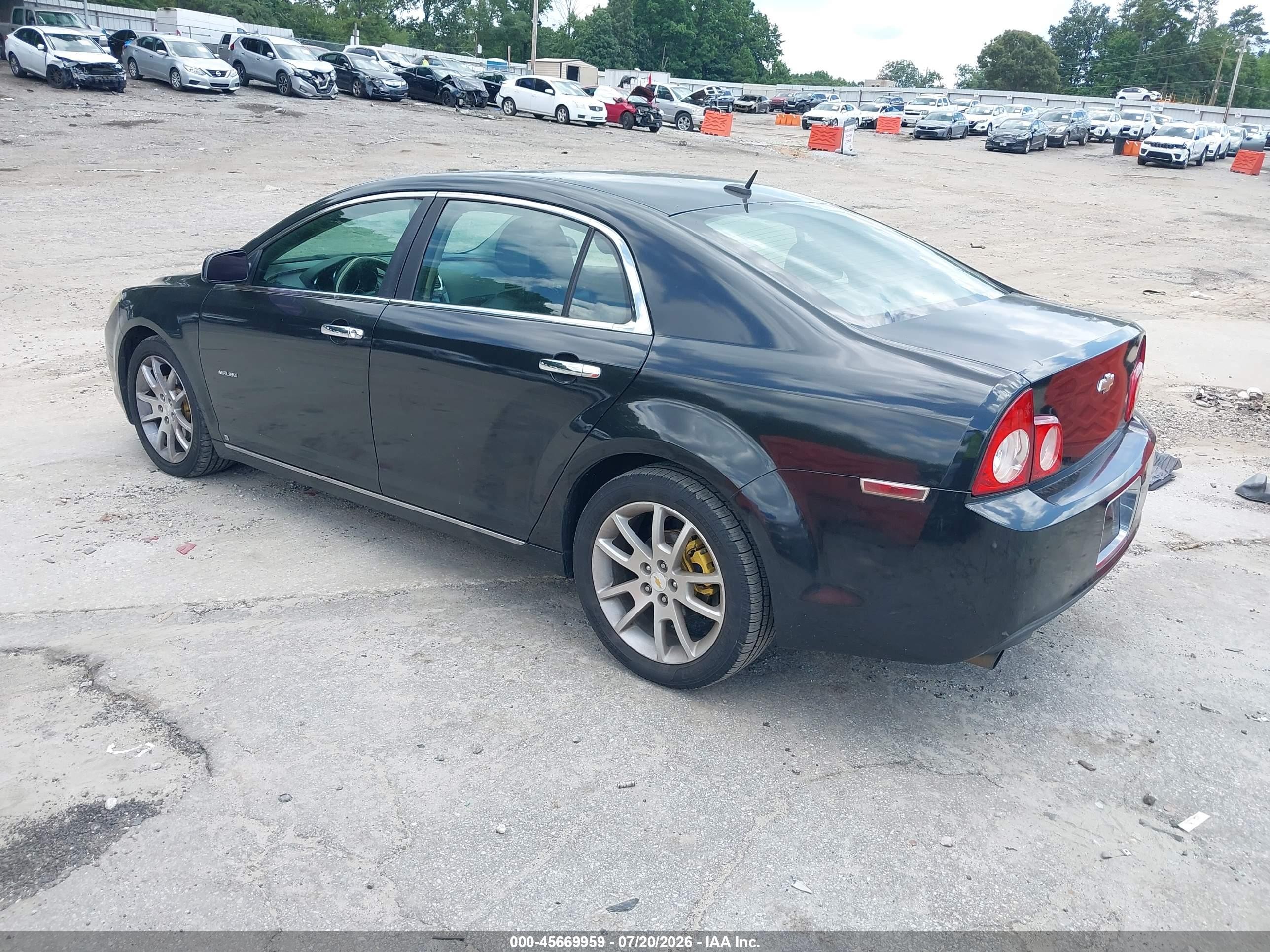 2010 Chevrolet Malibu Ltz Black vin: 1G1ZE5EB7A4124219
