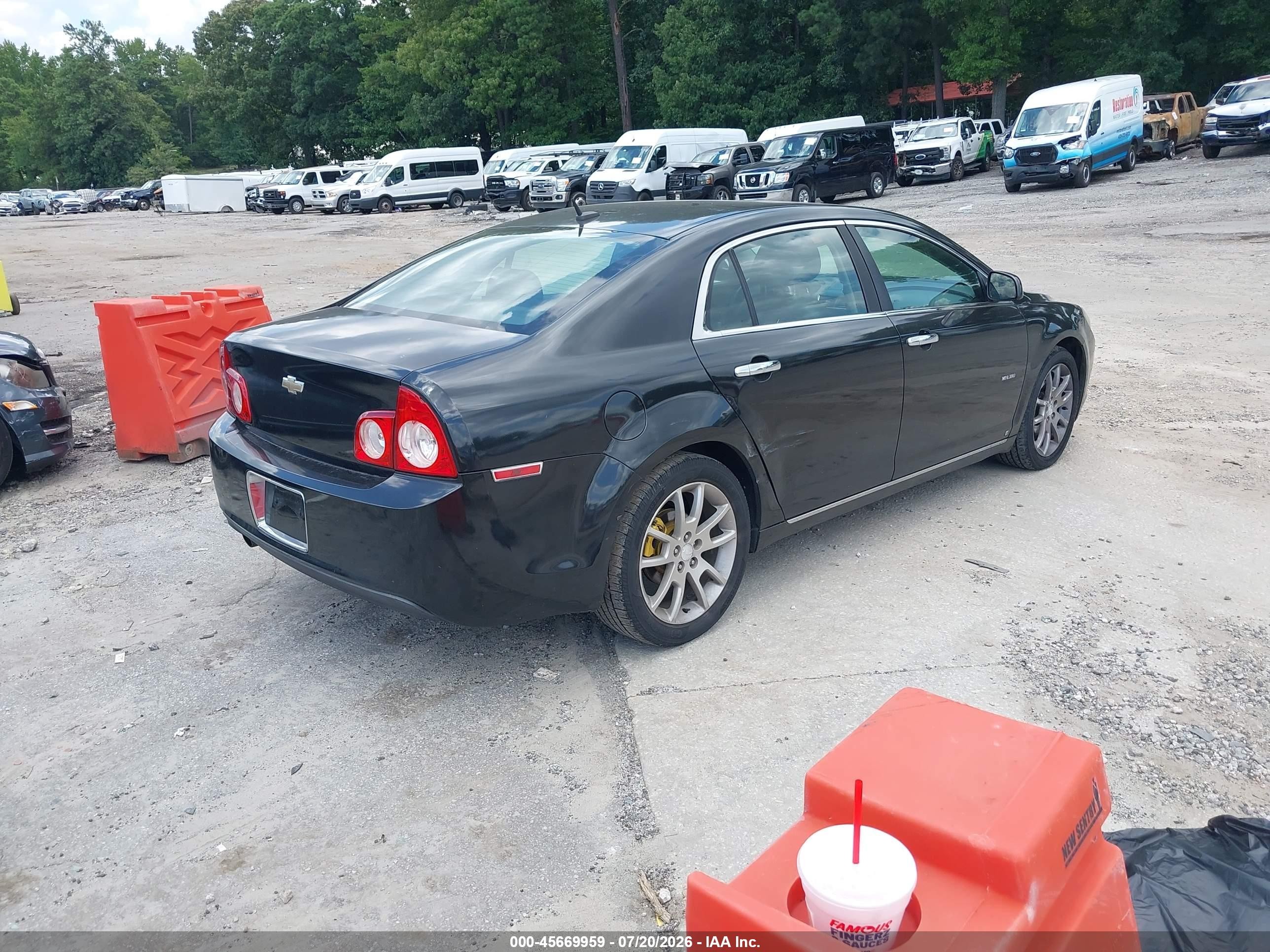 2010 Chevrolet Malibu Ltz Black vin: 1G1ZE5EB7A4124219