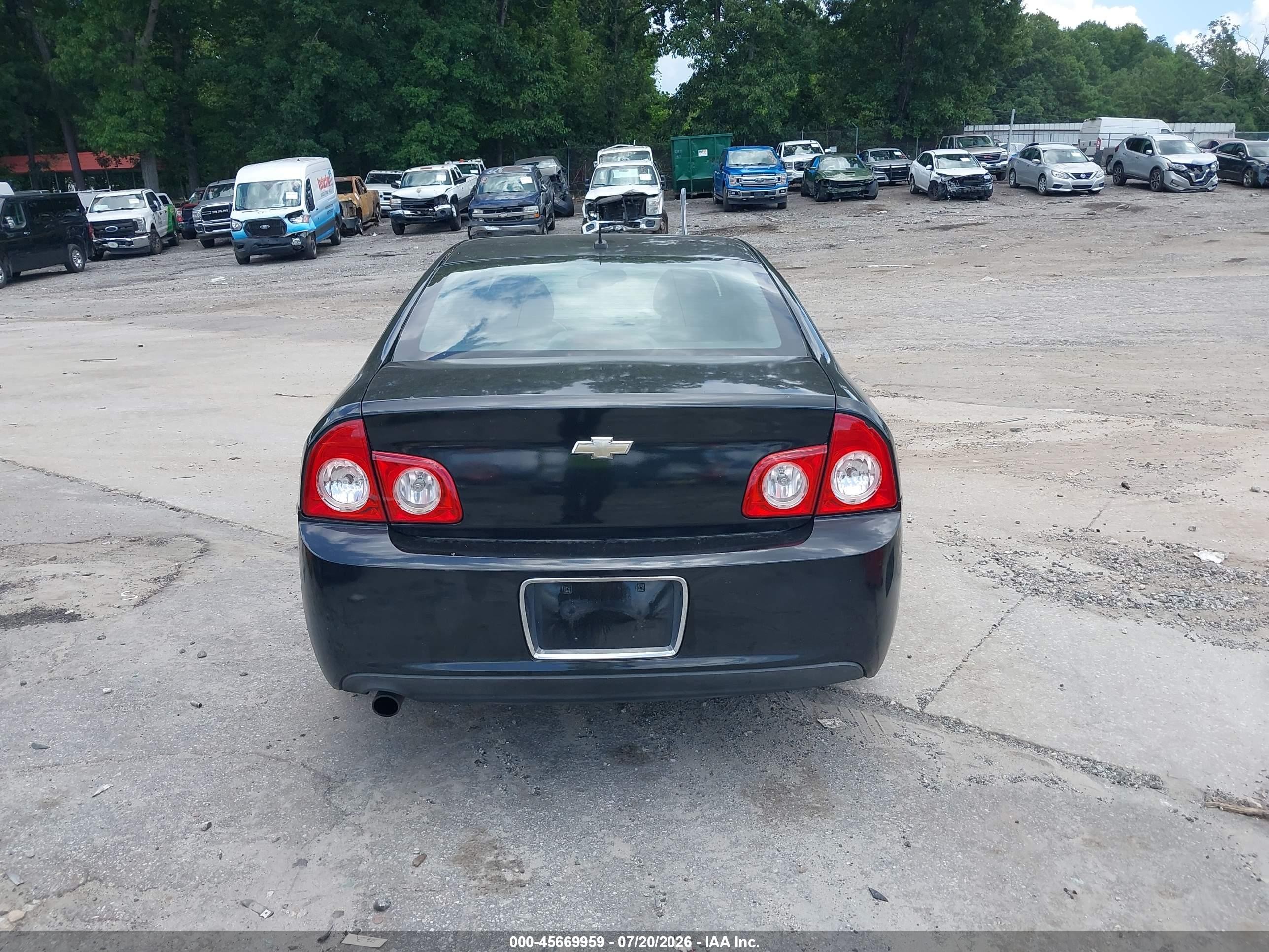 2010 Chevrolet Malibu Ltz Black vin: 1G1ZE5EB7A4124219
