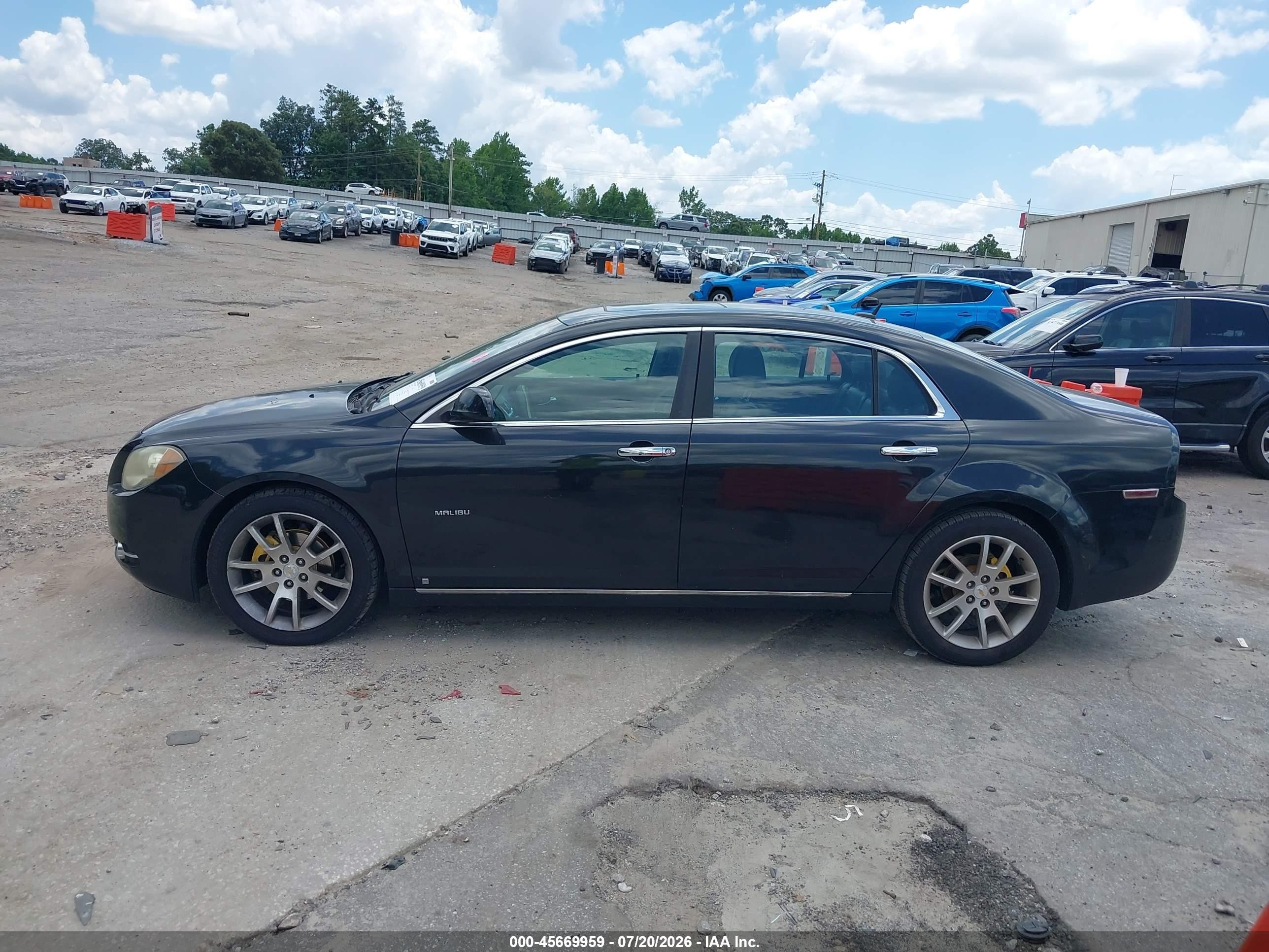 2010 Chevrolet Malibu Ltz Black vin: 1G1ZE5EB7A4124219