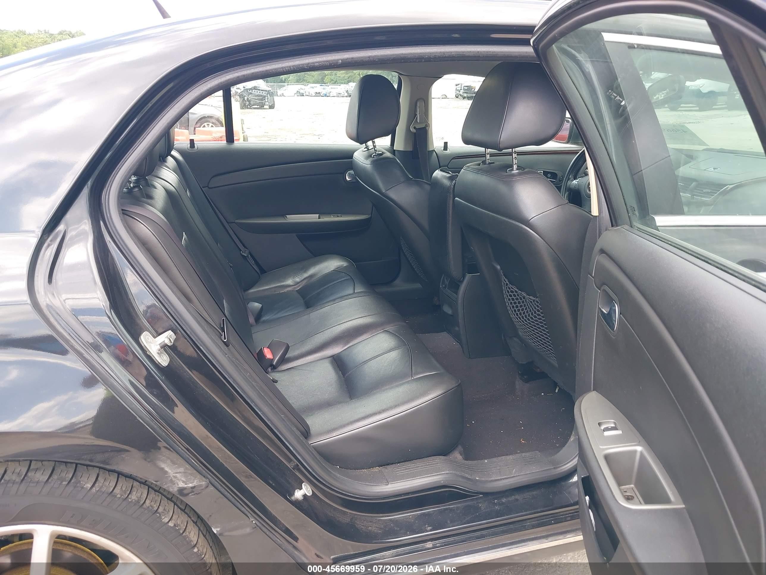 2010 Chevrolet Malibu Ltz Black vin: 1G1ZE5EB7A4124219