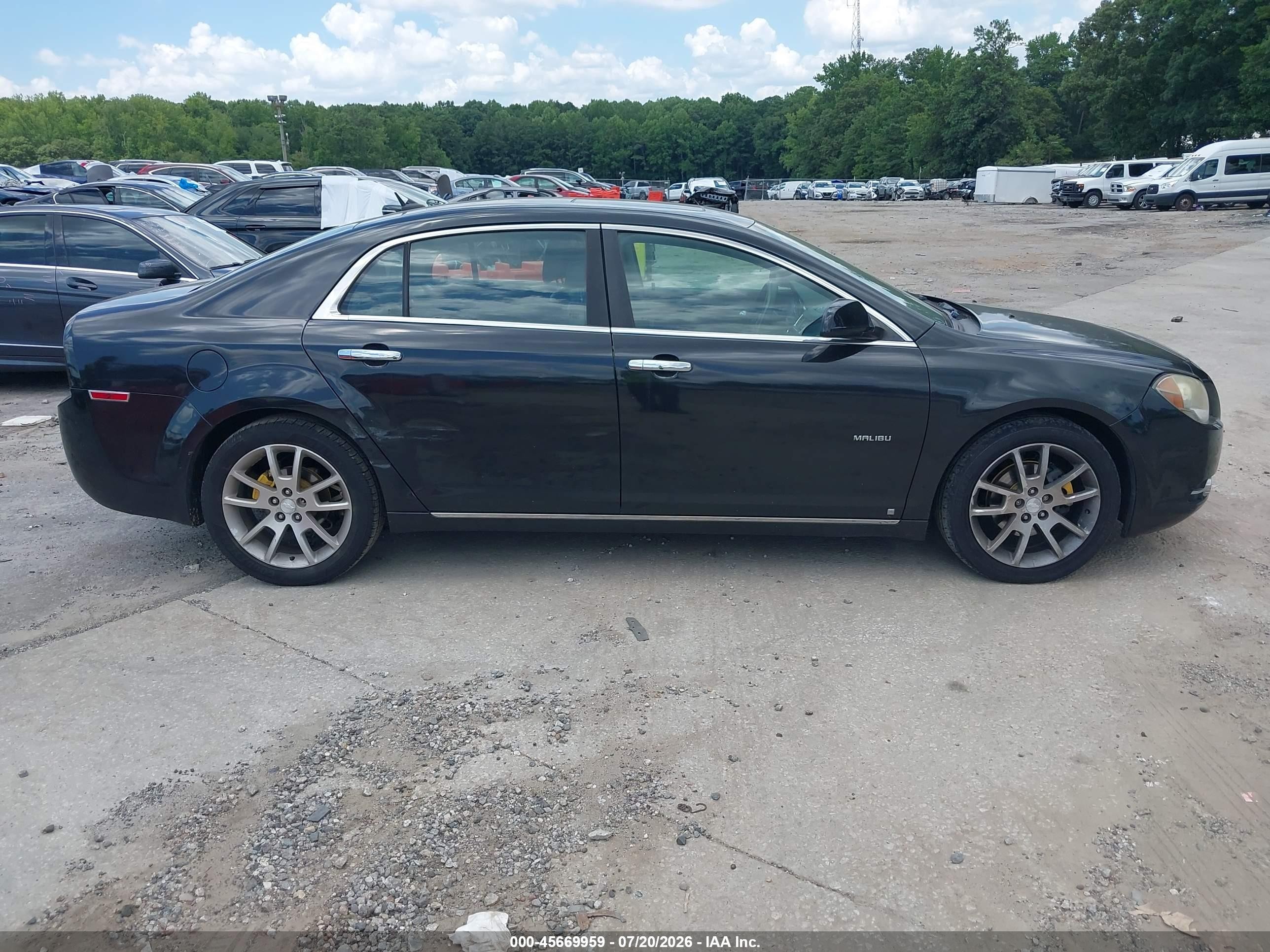 2010 Chevrolet Malibu Ltz Black vin: 1G1ZE5EB7A4124219