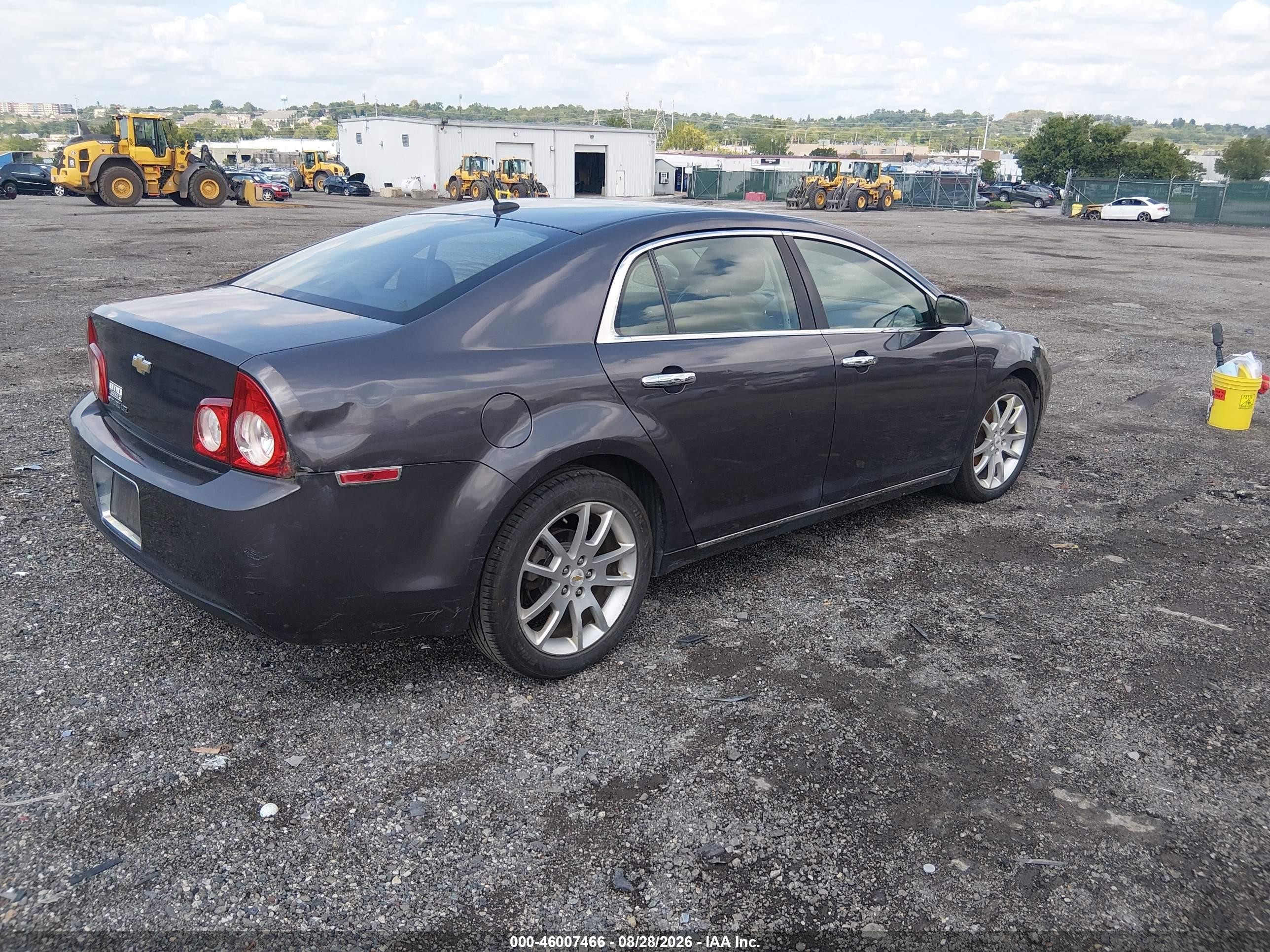 2010 Chevrolet Malibu Ltz Gray vin: 1G1ZE5EB7A4161920
