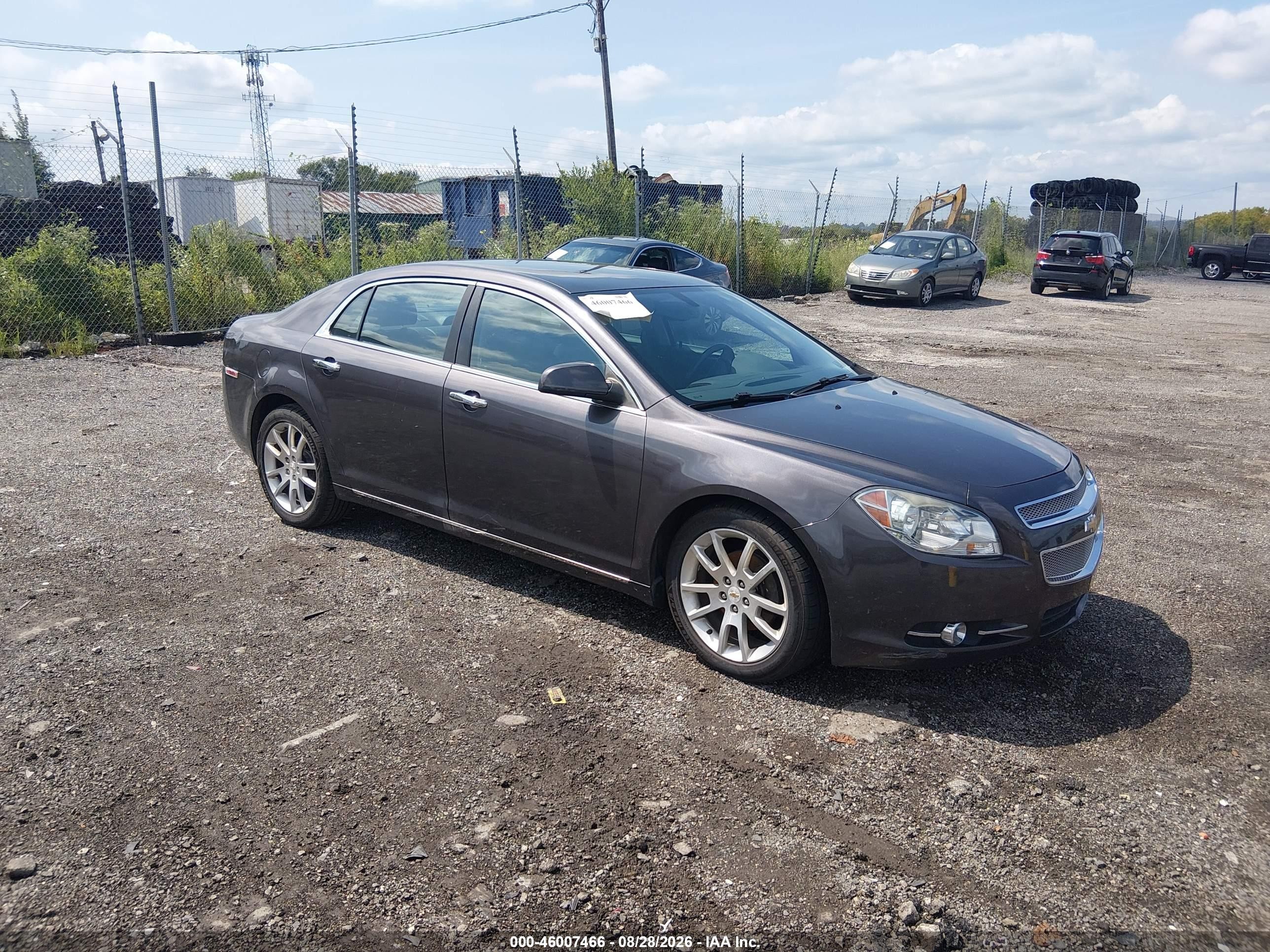 2010 Chevrolet Malibu Ltz Gray vin: 1G1ZE5EB7A4161920