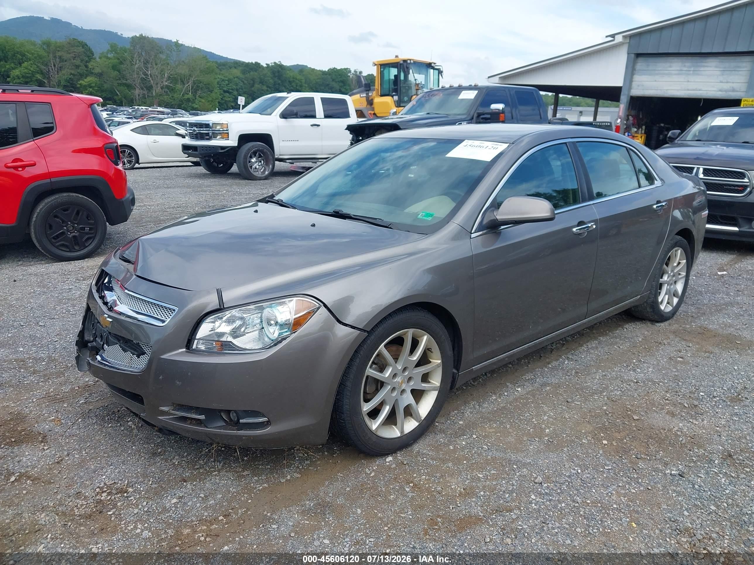 2010 Chevrolet Malibu Ltz Gray vin: 1G1ZE5EB8A4154989