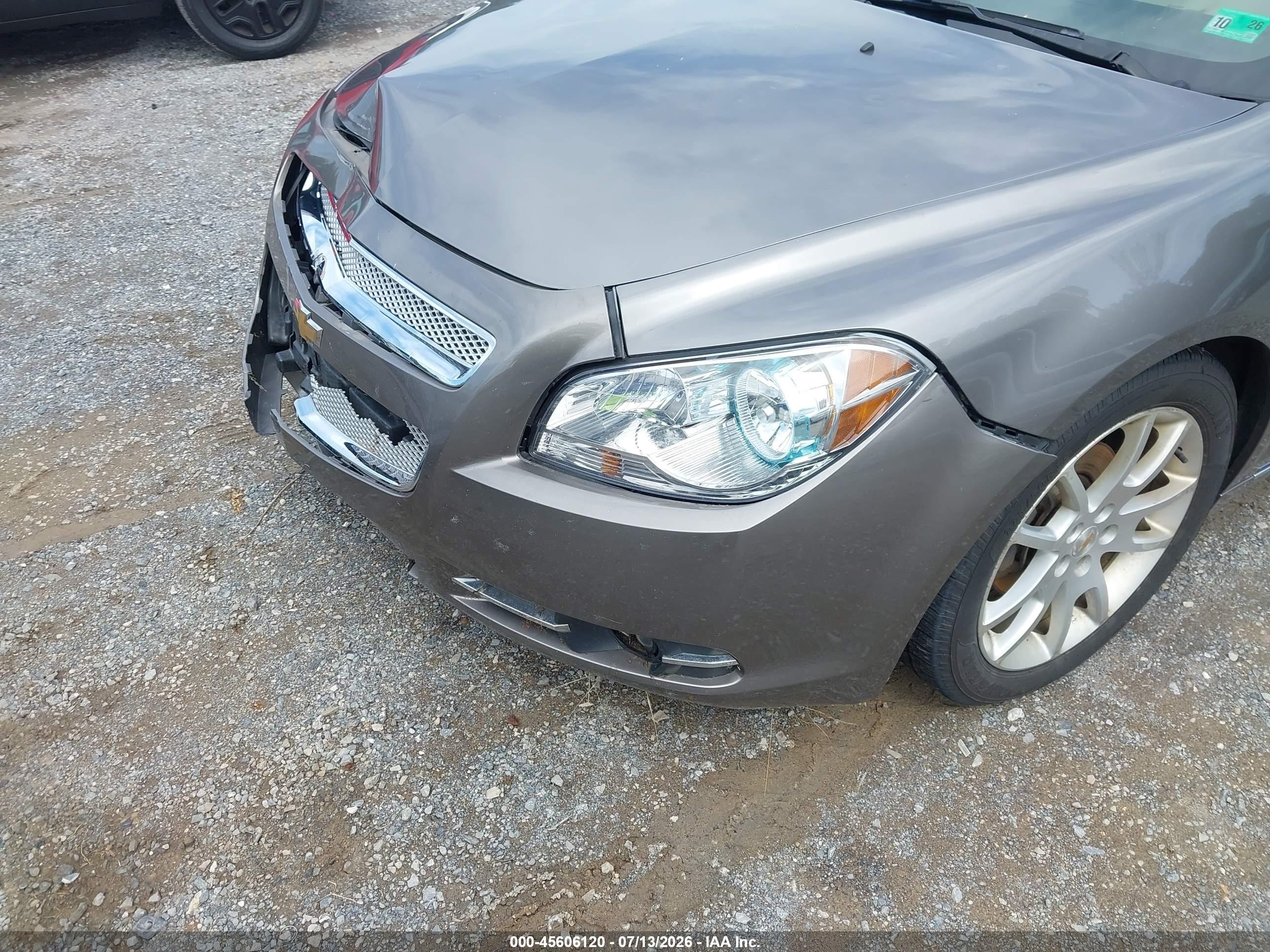 2010 Chevrolet Malibu Ltz Gray vin: 1G1ZE5EB8A4154989