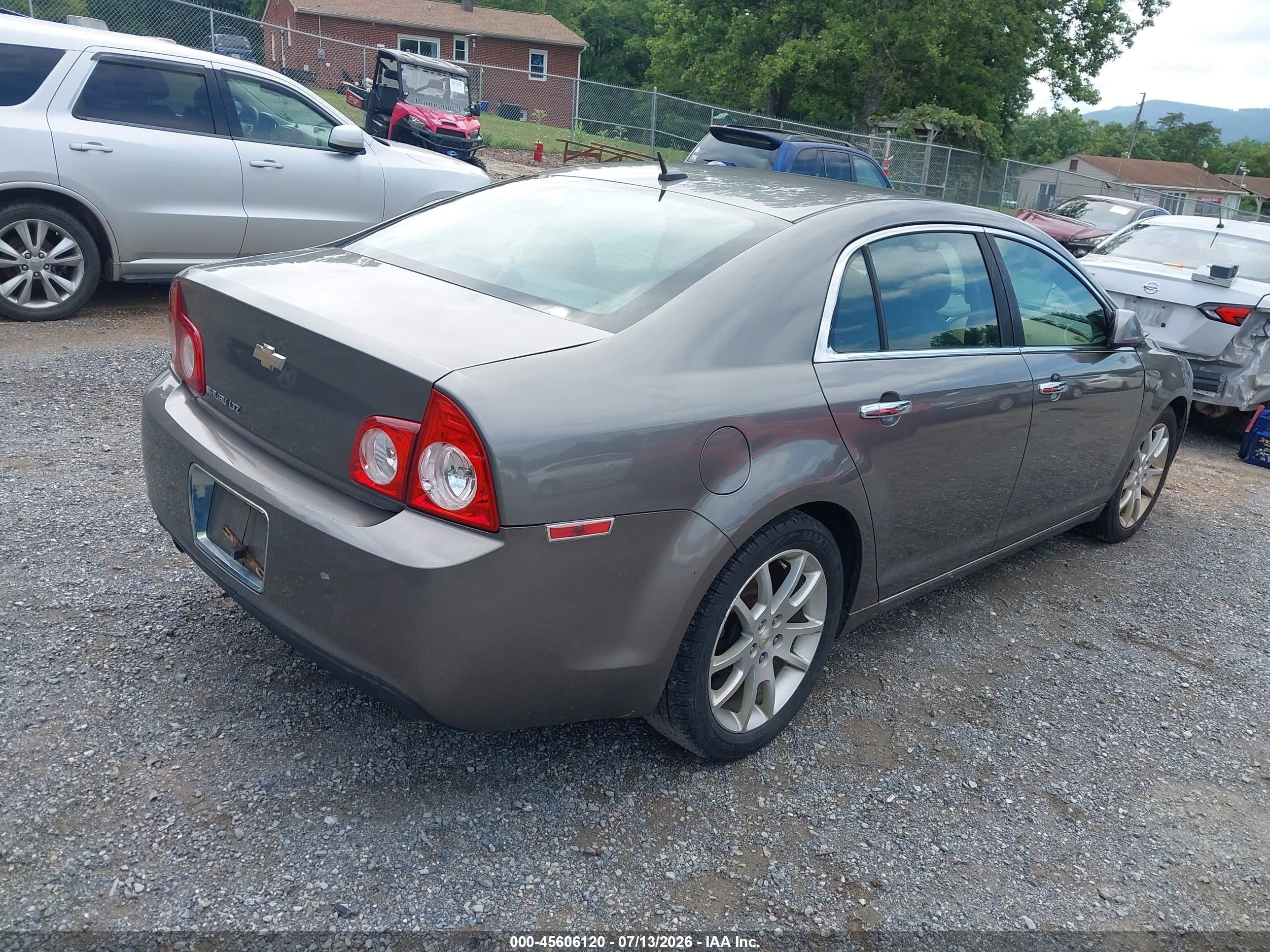 2010 Chevrolet Malibu Ltz Gray vin: 1G1ZE5EB8A4154989