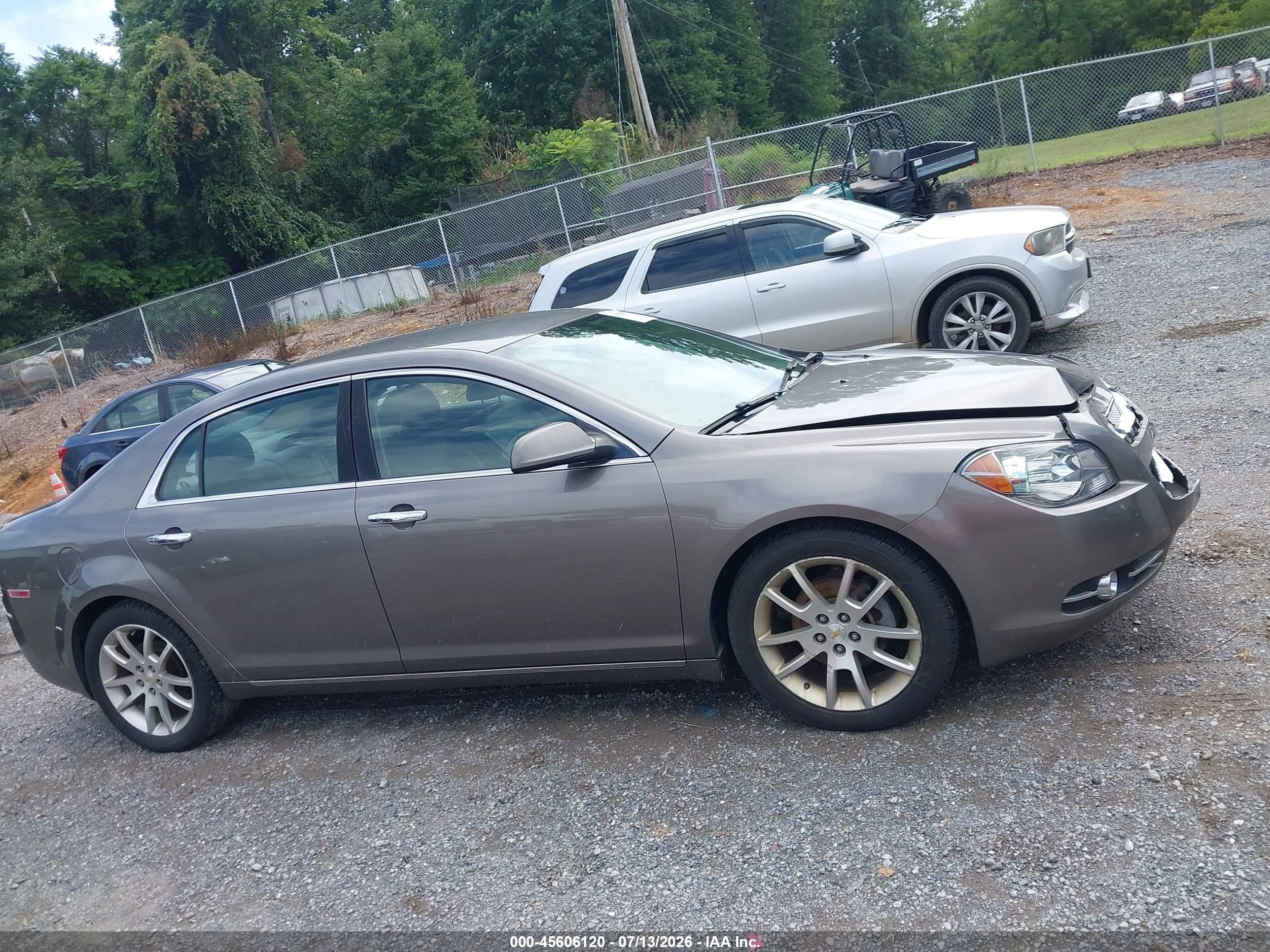 2010 Chevrolet Malibu Ltz Gray vin: 1G1ZE5EB8A4154989