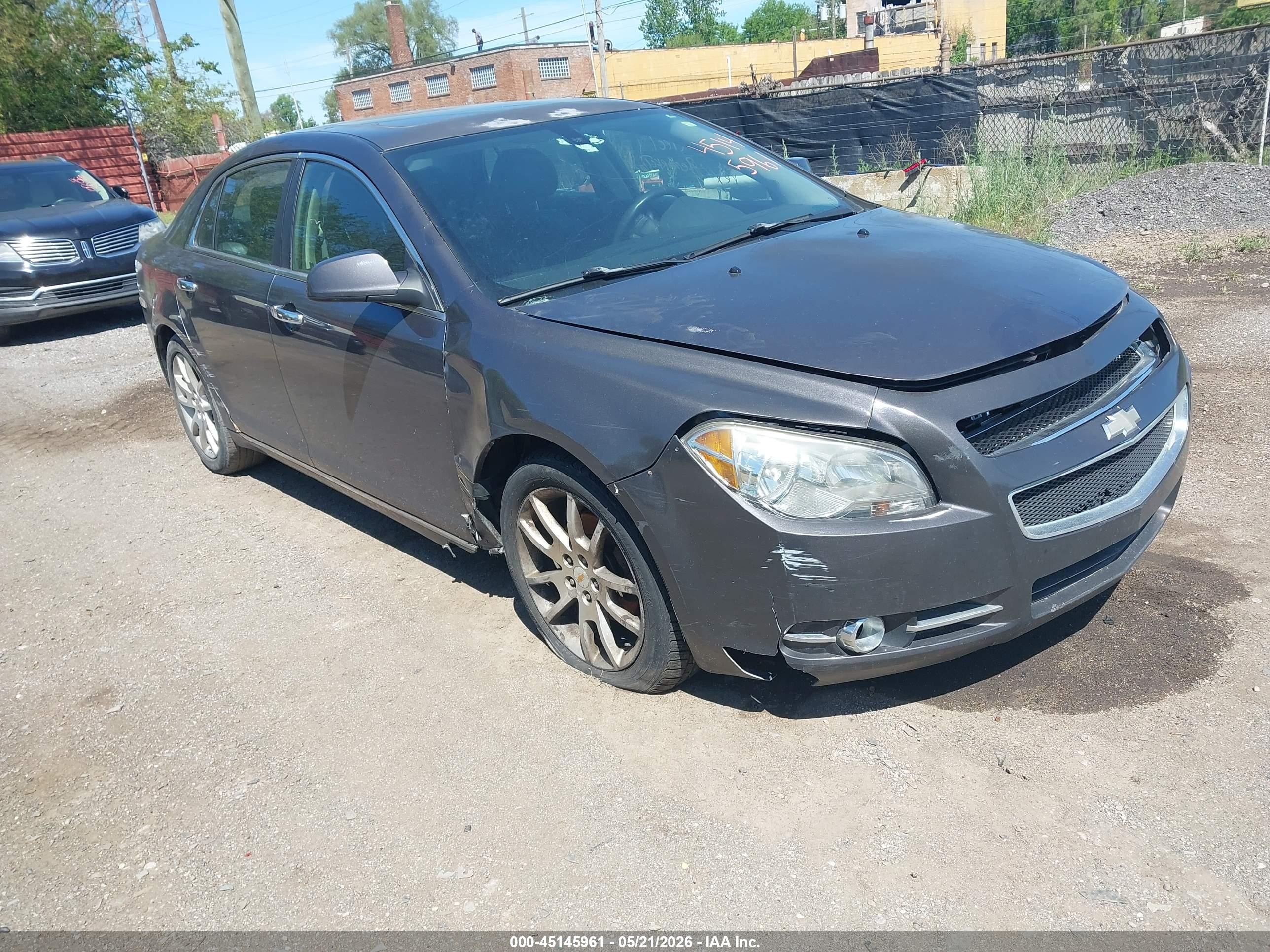 2010 Chevrolet Malibu Ltz Gray vin: 1G1ZE5EBXA4136042