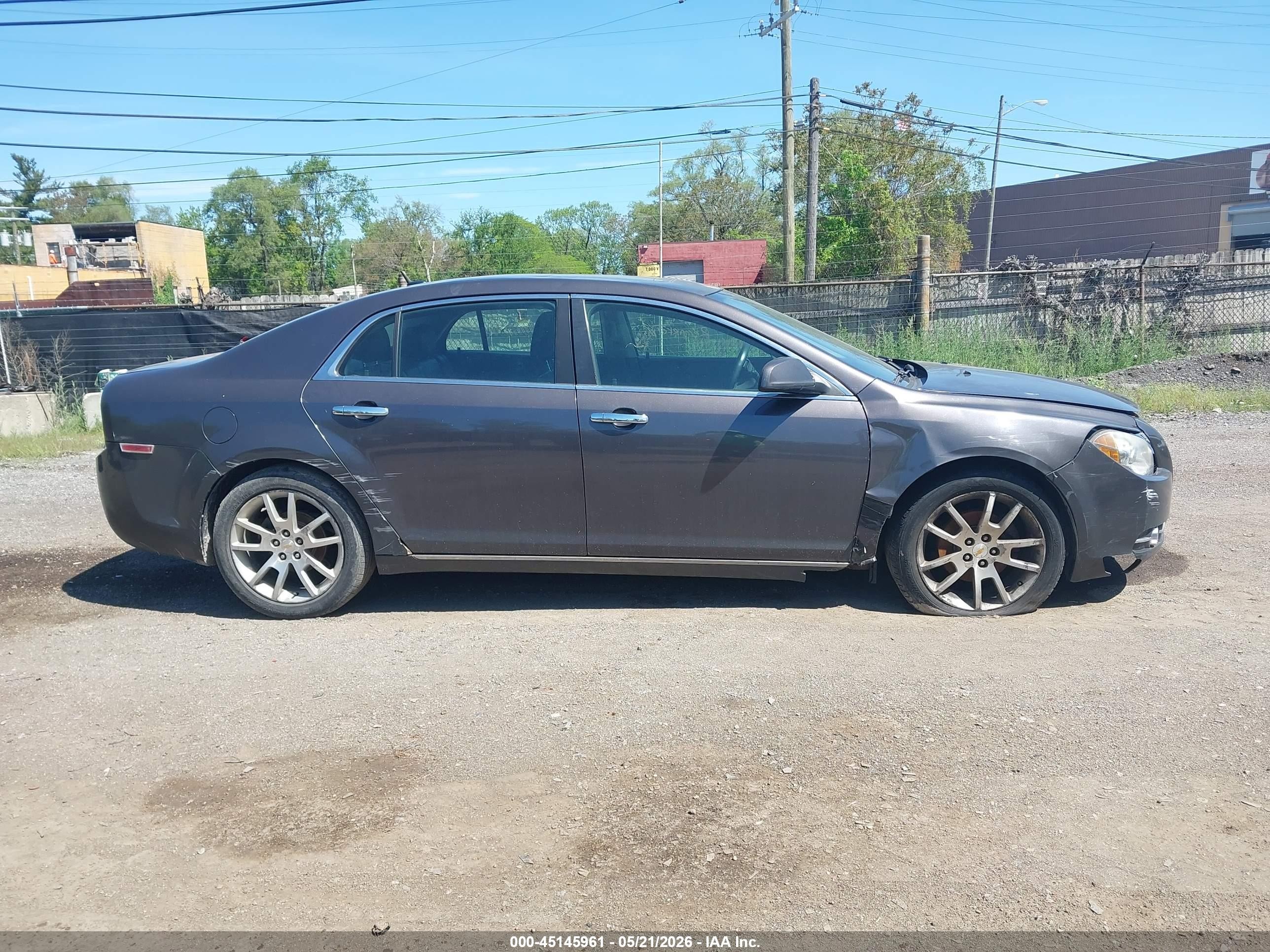 2010 Chevrolet Malibu Ltz Gray vin: 1G1ZE5EBXA4136042