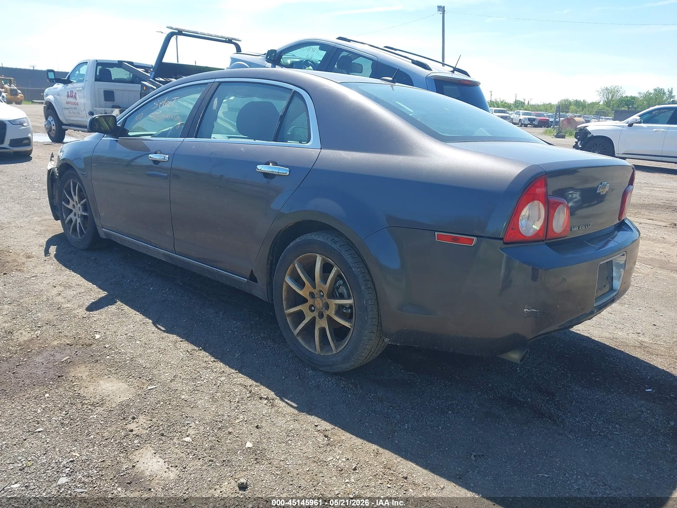 2010 Chevrolet Malibu Ltz Gray vin: 1G1ZE5EBXA4136042