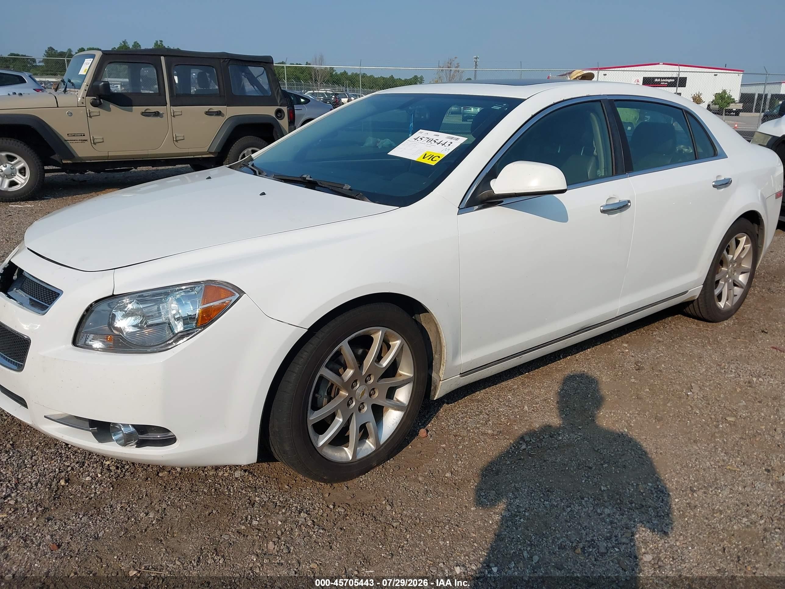 2012 Chevrolet Malibu 1lz White vin: 1G1ZE5EU1CF108798