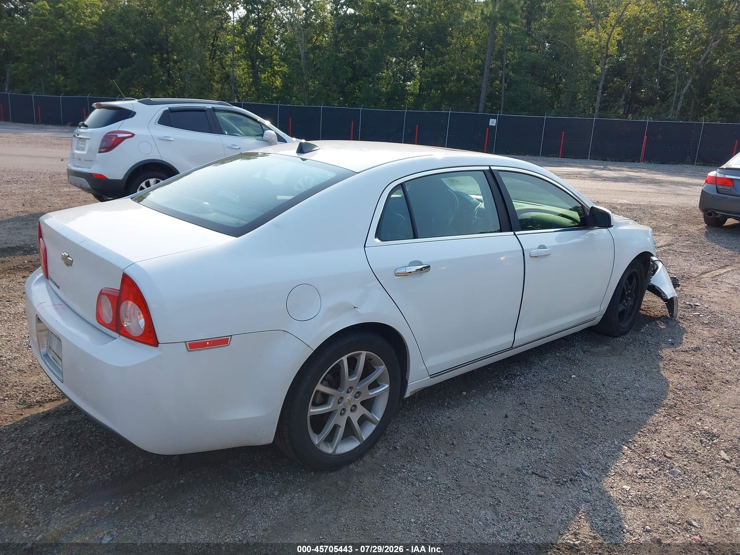 2012 Chevrolet Malibu 1lz White vin: 1G1ZE5EU1CF108798