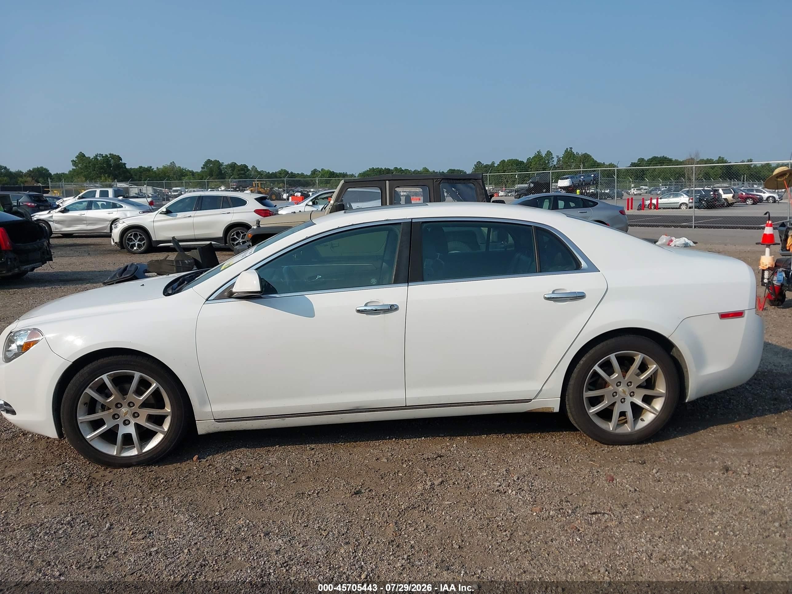 2012 Chevrolet Malibu 1lz White vin: 1G1ZE5EU1CF108798
