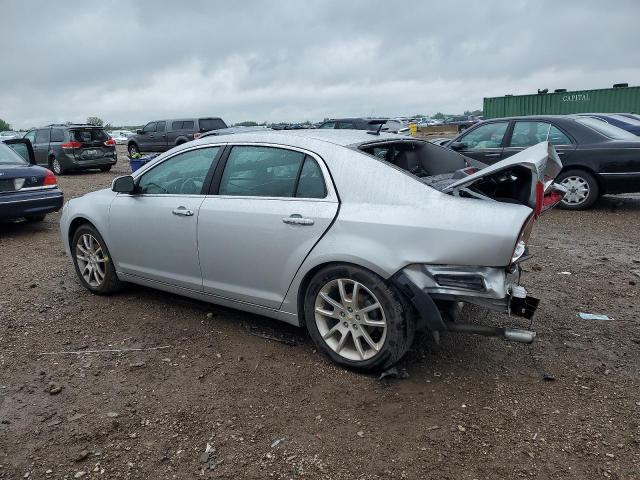 2011 Chevrolet Malibu Ltz Silver vin: 1G1ZE5EU7BF355385