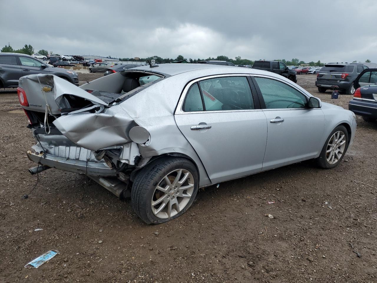 2011 Chevrolet Malibu Ltz Silver vin: 1G1ZE5EU7BF355385