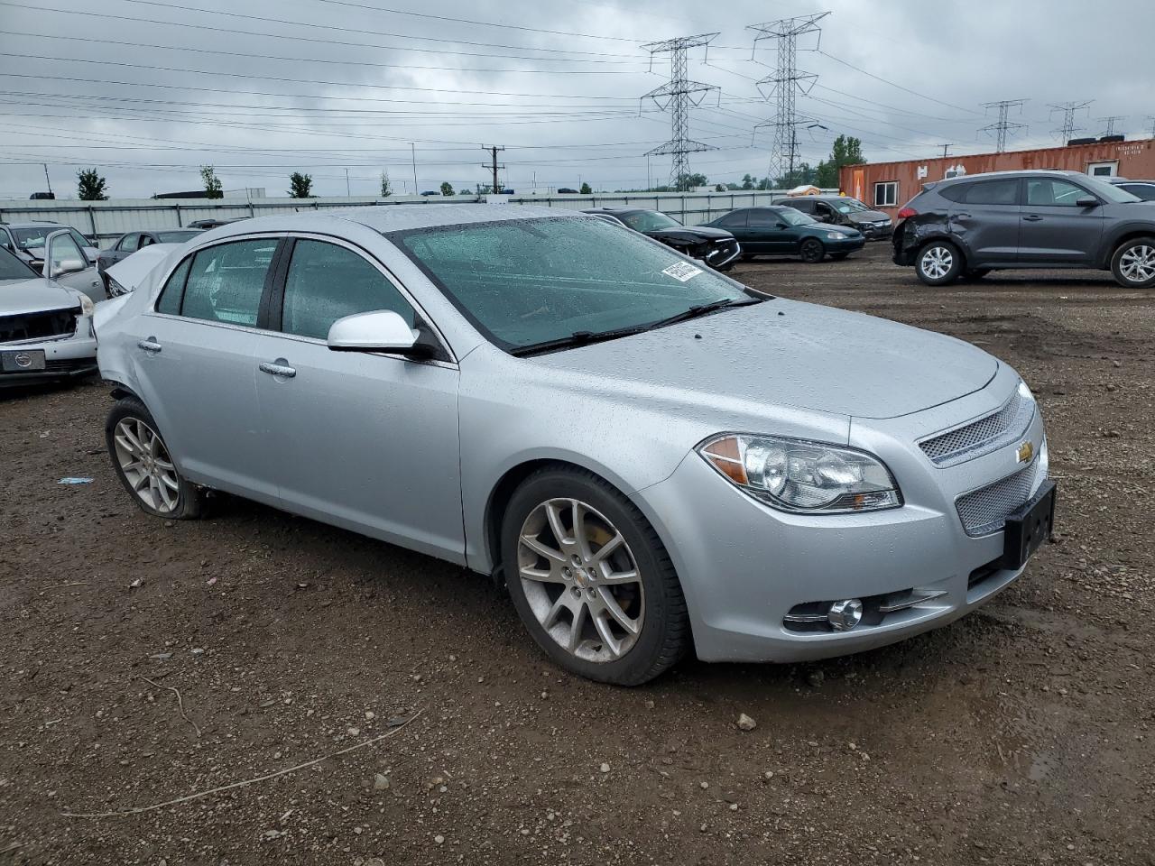 2011 Chevrolet Malibu Ltz Silver vin: 1G1ZE5EU7BF355385