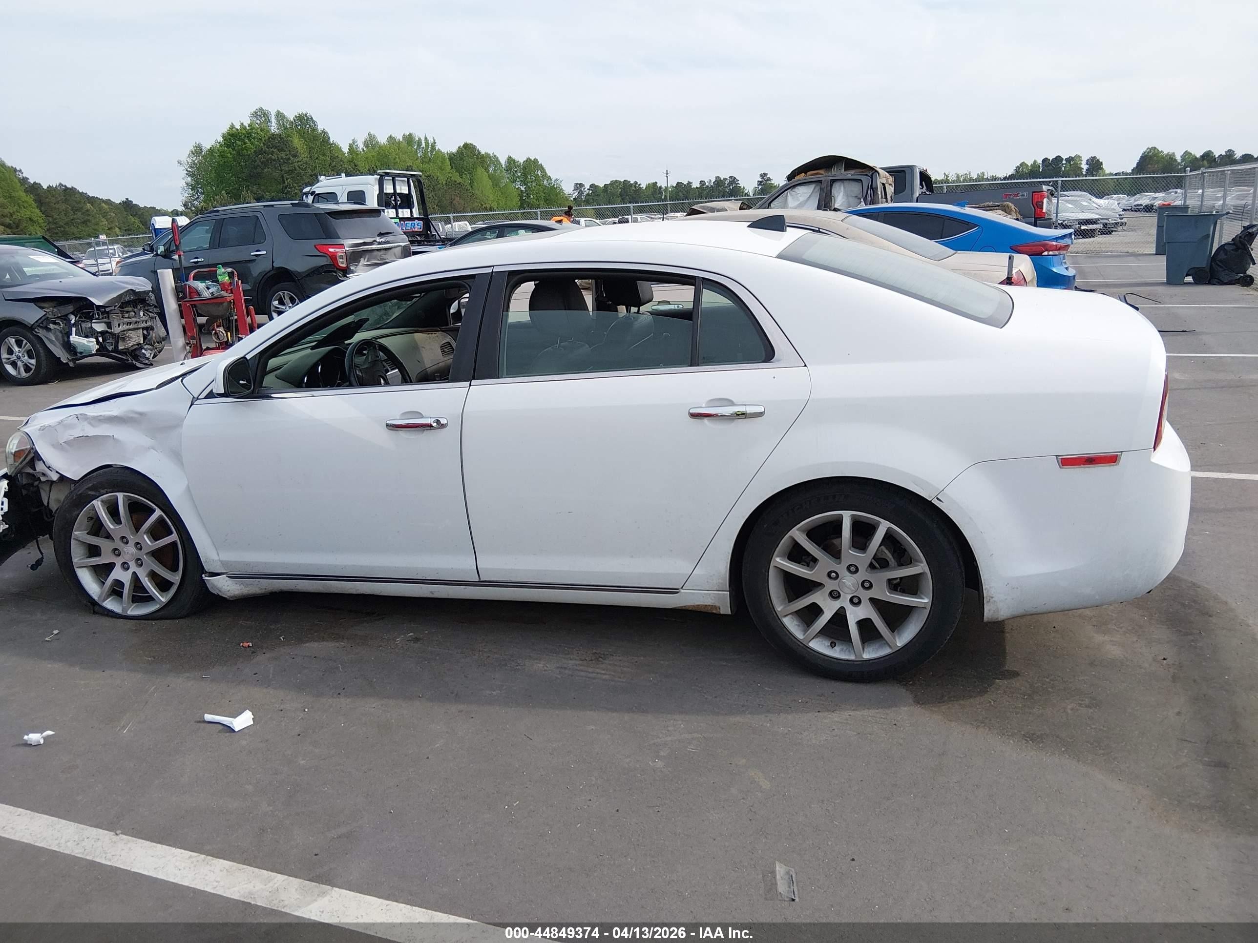 2012 Chevrolet Malibu 1lz White vin: 1G1ZE5EU7CF264005