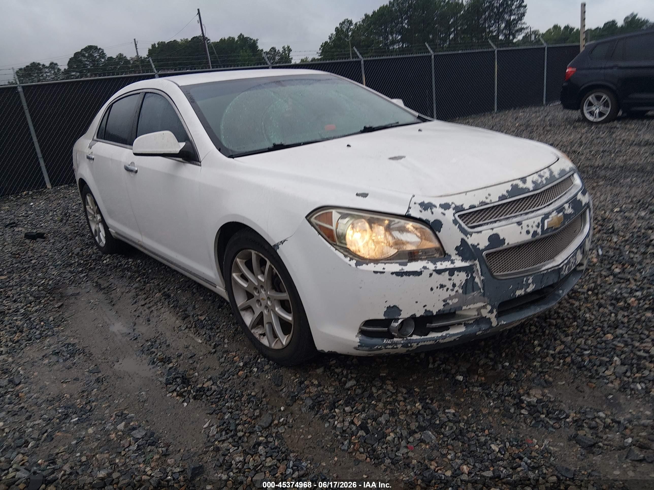 2011 Chevrolet Malibu Ltz White vin: 1G1ZE5EU8BF367111