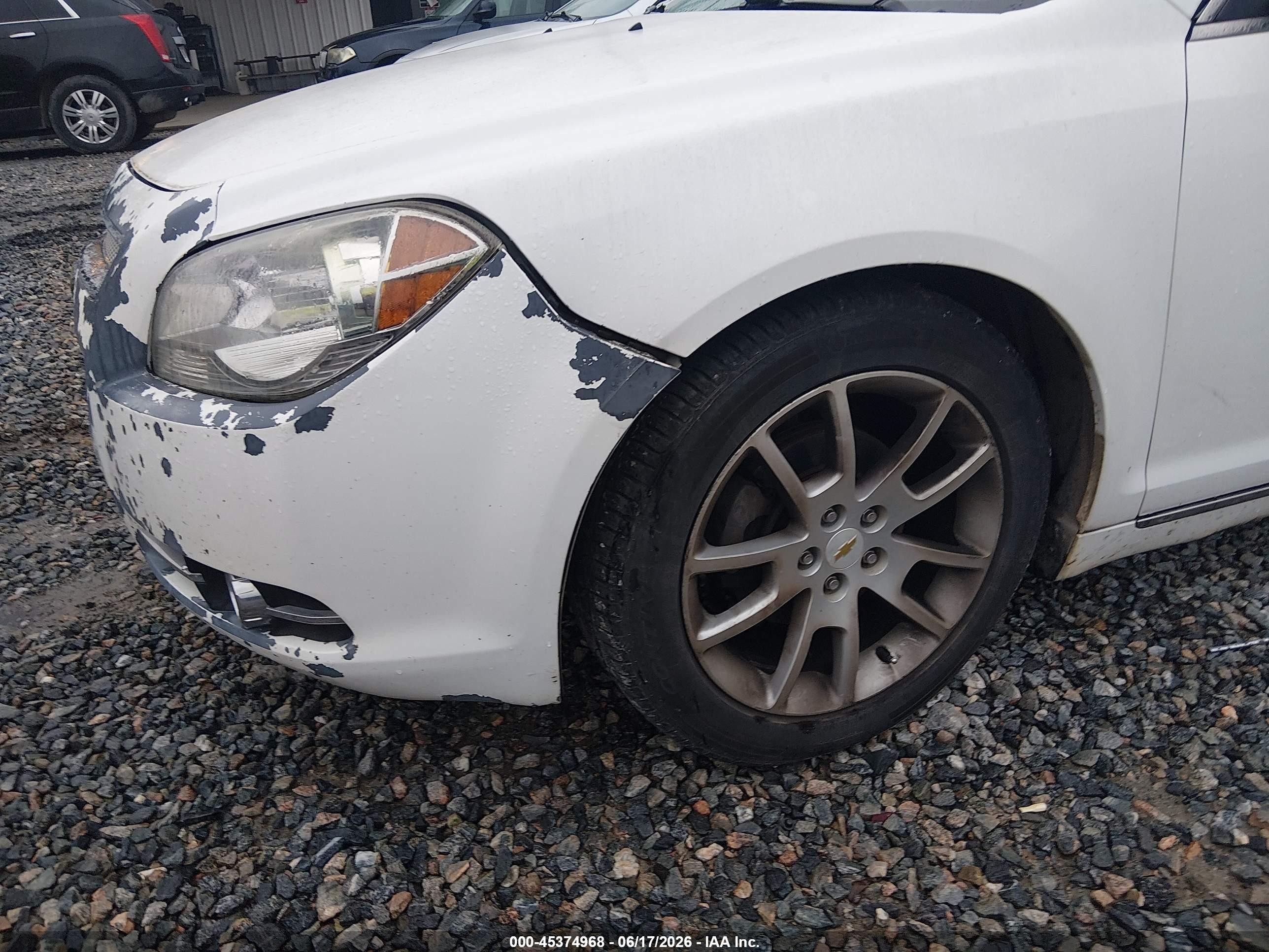 2011 Chevrolet Malibu Ltz White vin: 1G1ZE5EU8BF367111