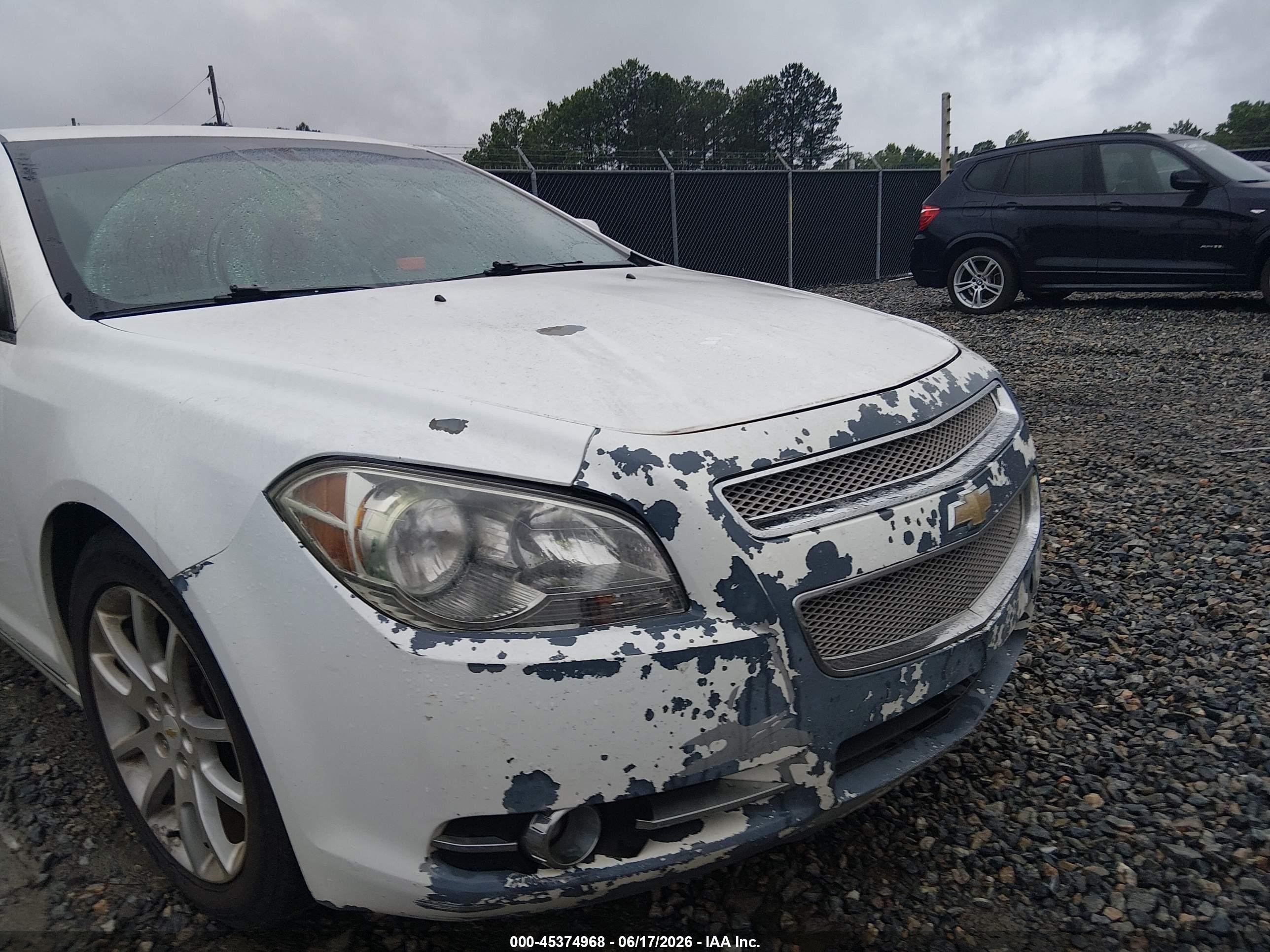 2011 Chevrolet Malibu Ltz White vin: 1G1ZE5EU8BF367111