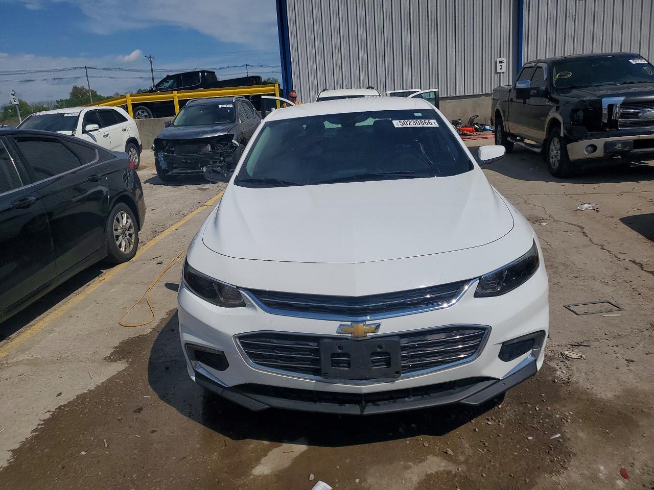 2017 Chevrolet Malibu Lt White vin: 1G1ZE5ST0HF177968