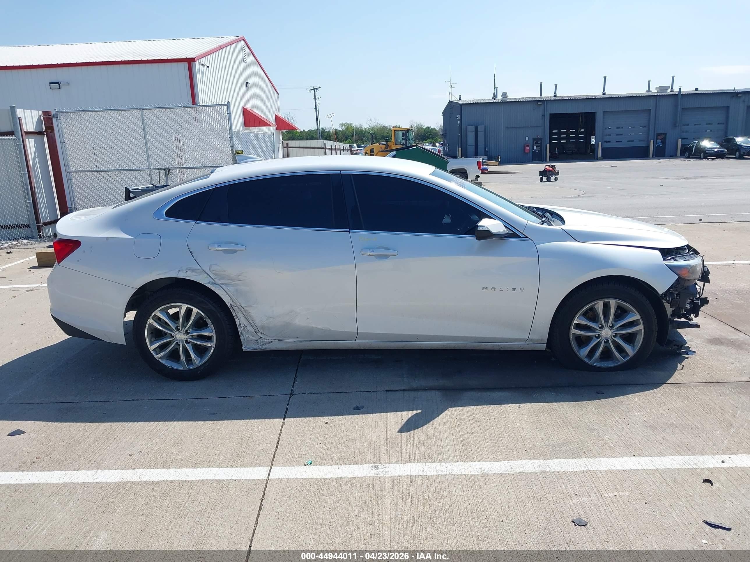 2017 Chevrolet Malibu 1lt White vin: 1G1ZE5ST0HF258288