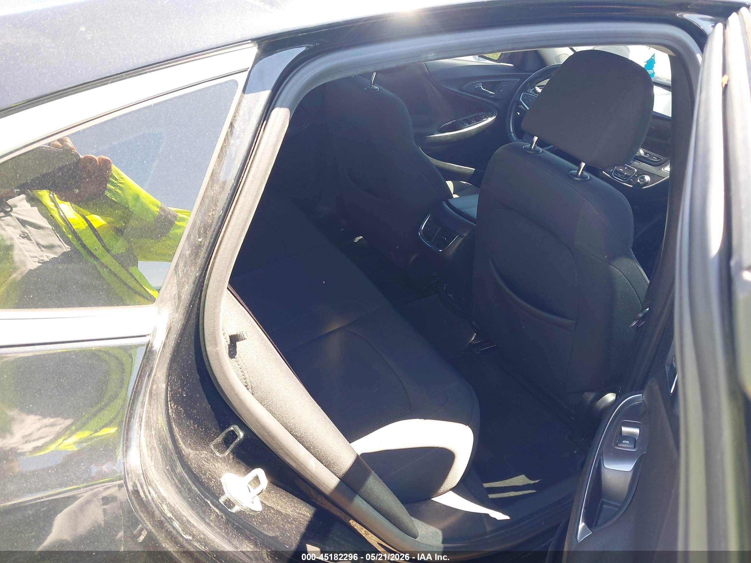 2016 Chevrolet Malibu 1lt Черный vin: 1G1ZE5ST2GF237358